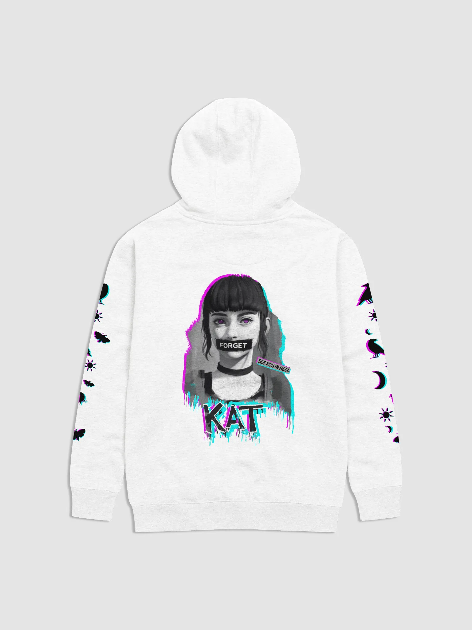 【HI FI FNK】Lost Printed Hoodie Lost Records: Bloom & Rage; Kat Mikaelsen 