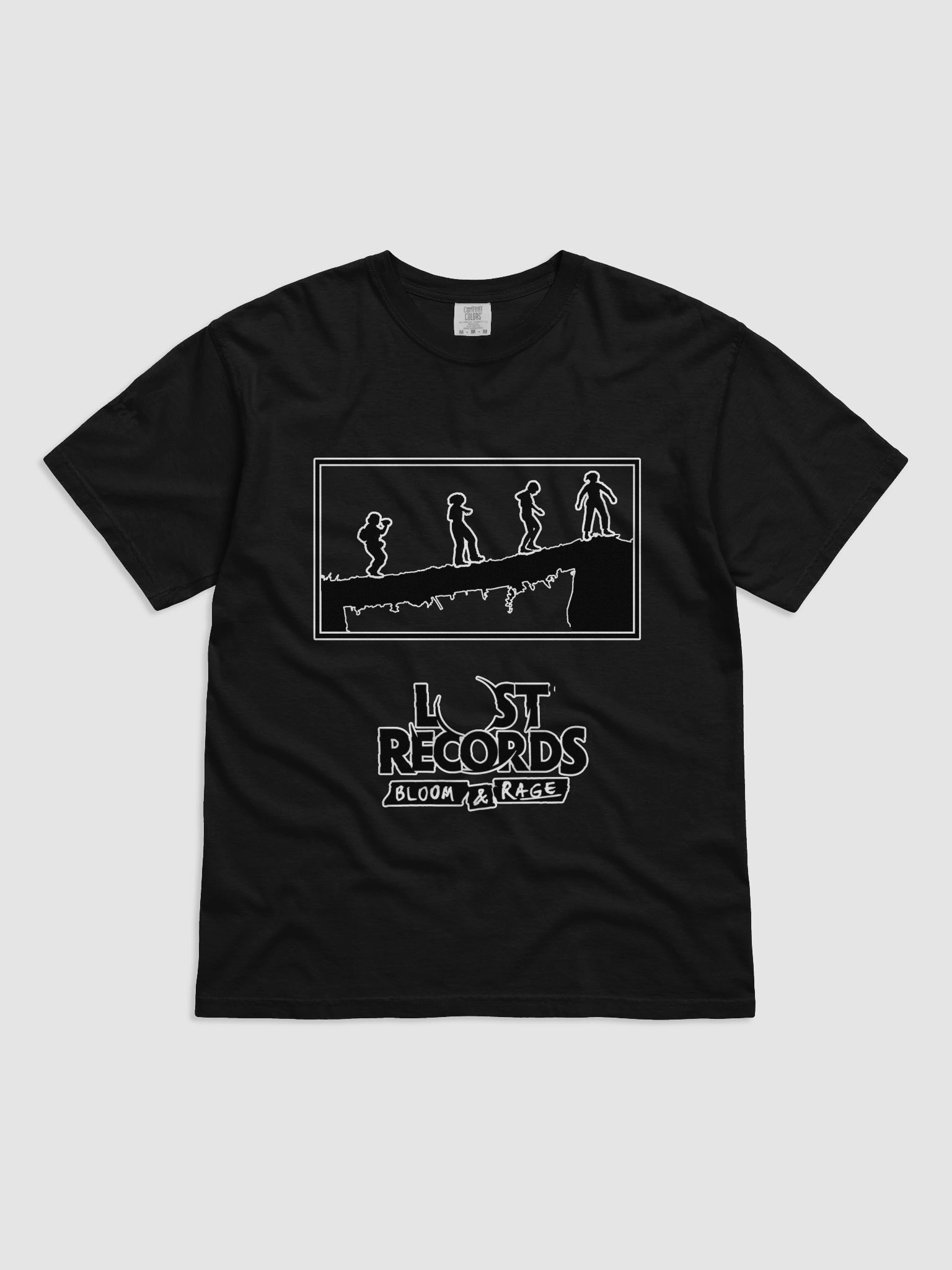 Lost Records: Bloom & Rage; 'The Crossing' T-Shirt | ZPDsign