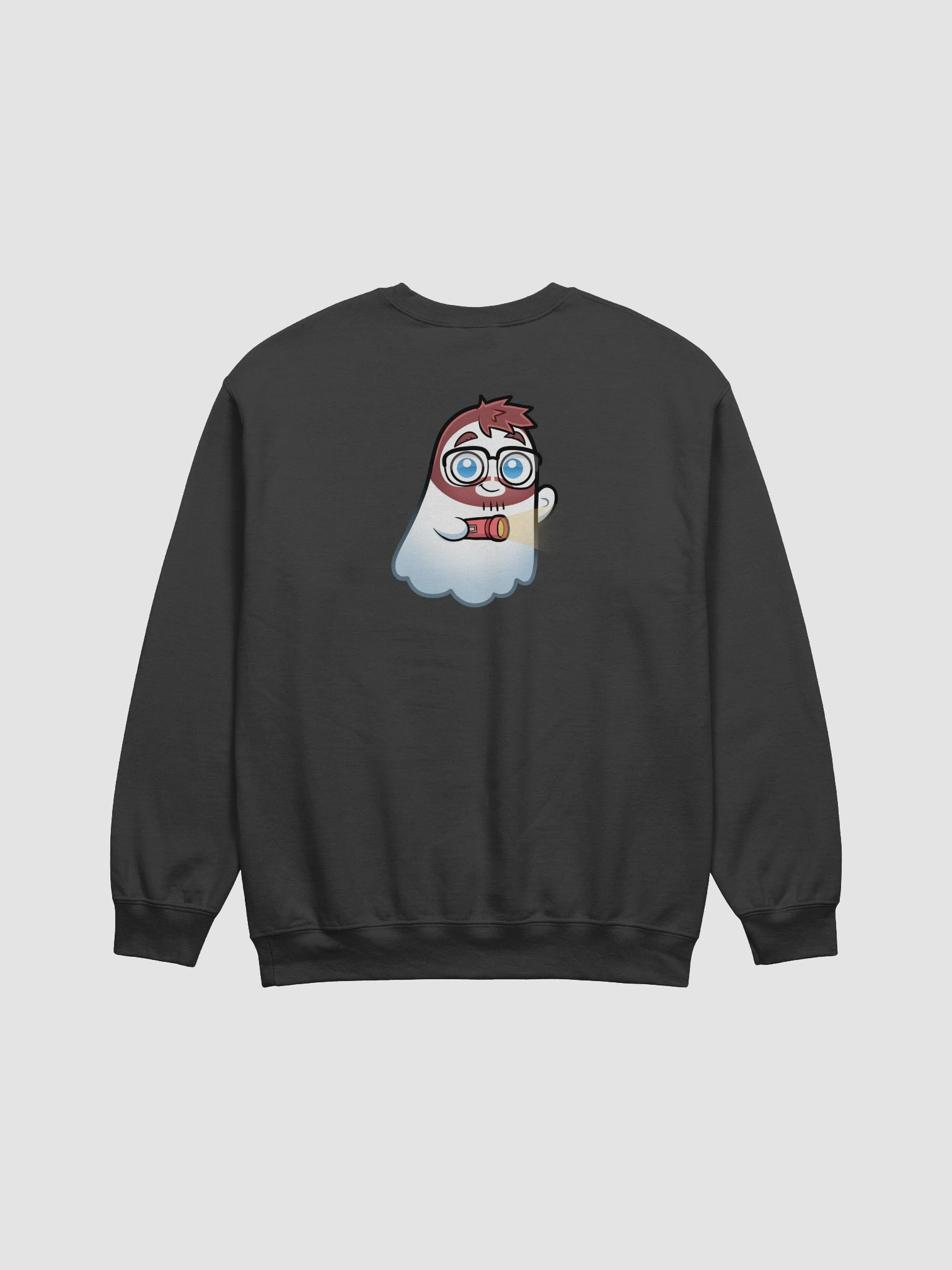 Ghostie and Logo Crew Neck Sweater | Ghostkai