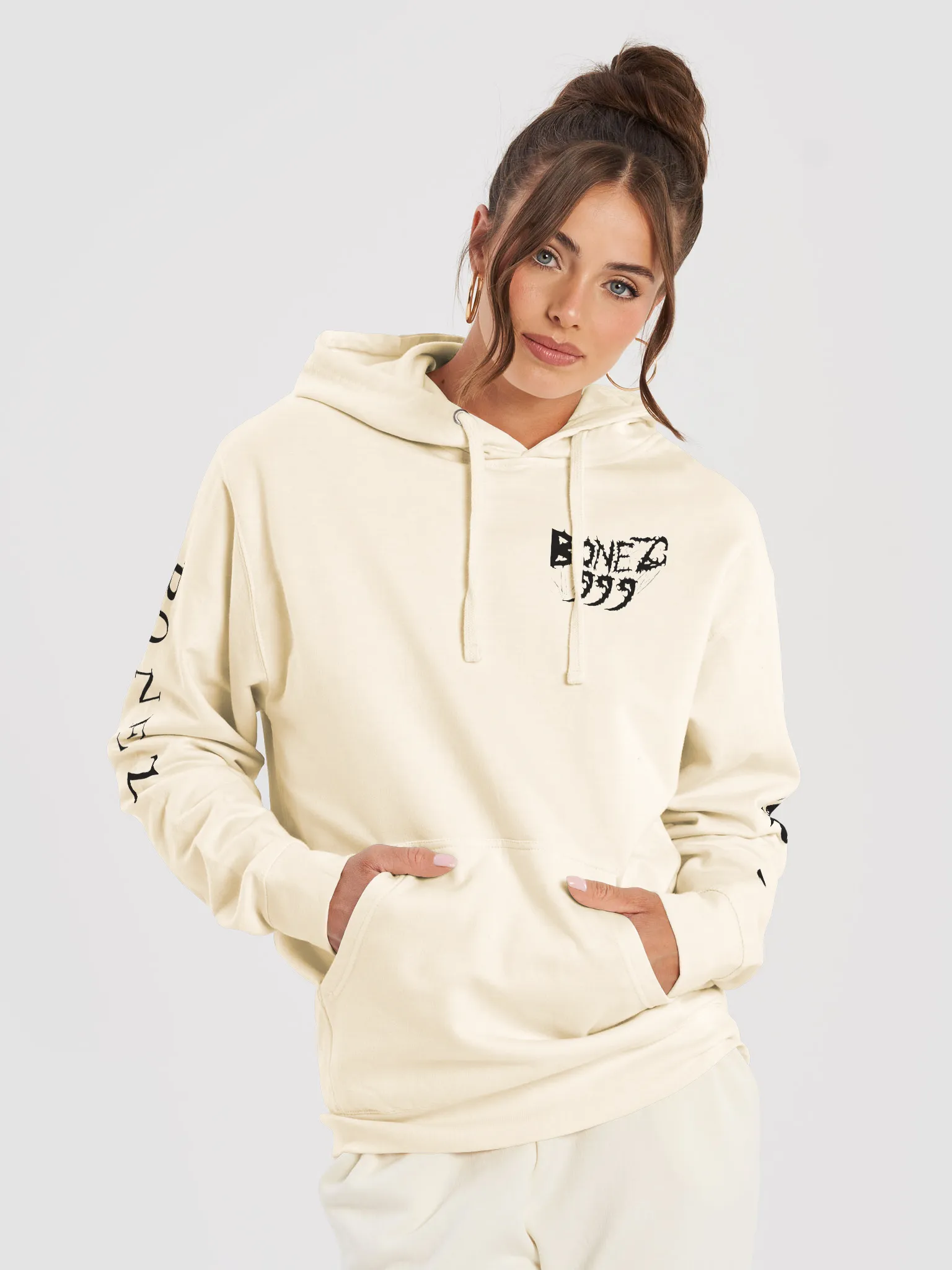 日本最大の Bonez hoodie bonezeyyy | スケートボード