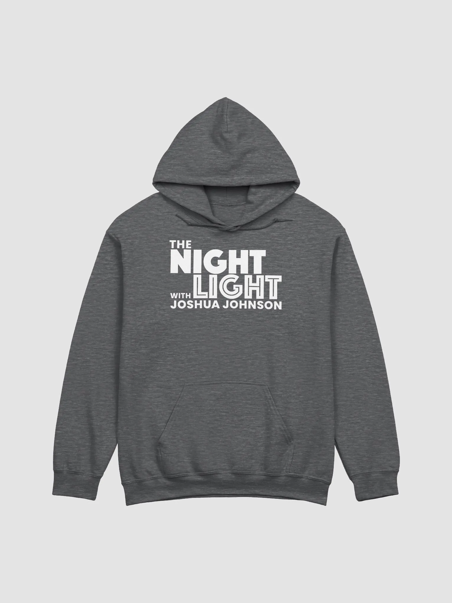 The Night Light Hoodie (white text) | The Night Light with Joshua