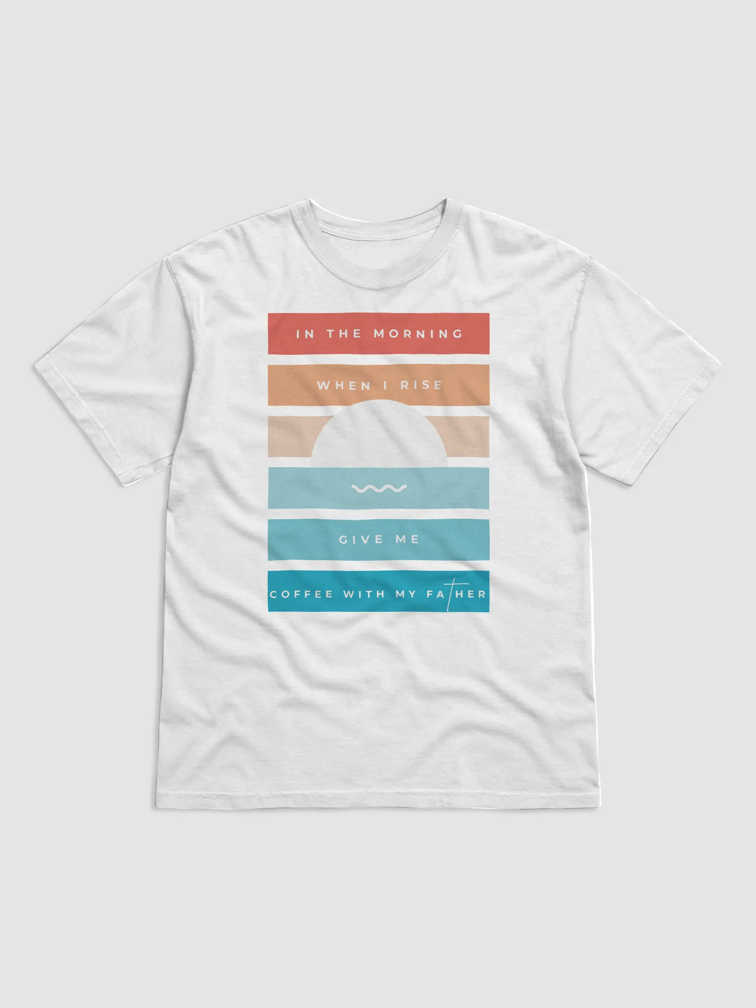 Coffee With My Father Sunrise Tee