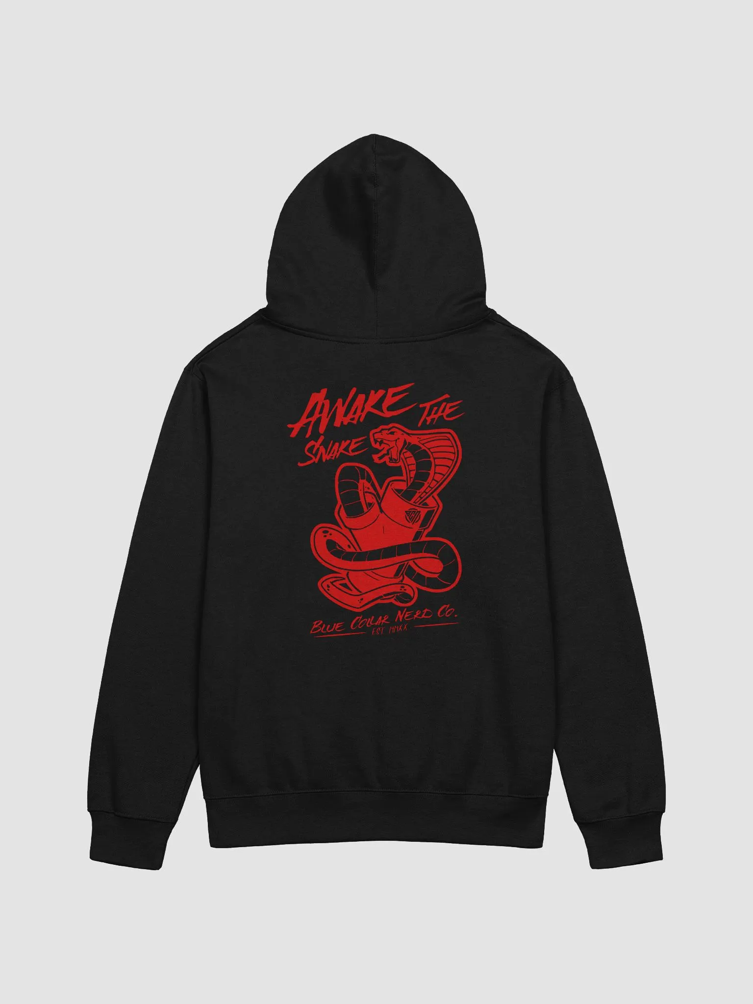 AWAKE THE SNAKE (RED VERSION) HOODIE | The Plumberlorian