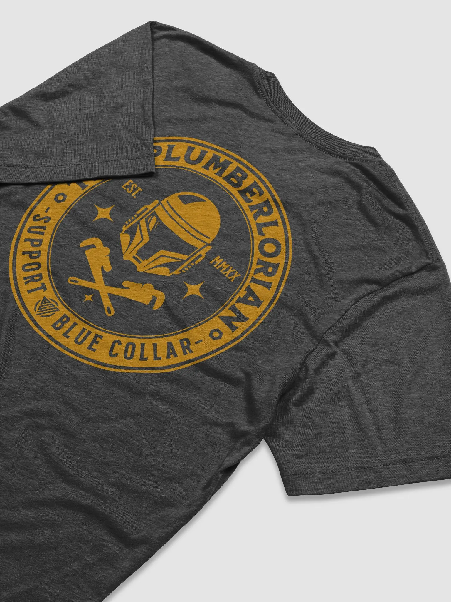COPPER HELMET TEE | The Plumberlorian