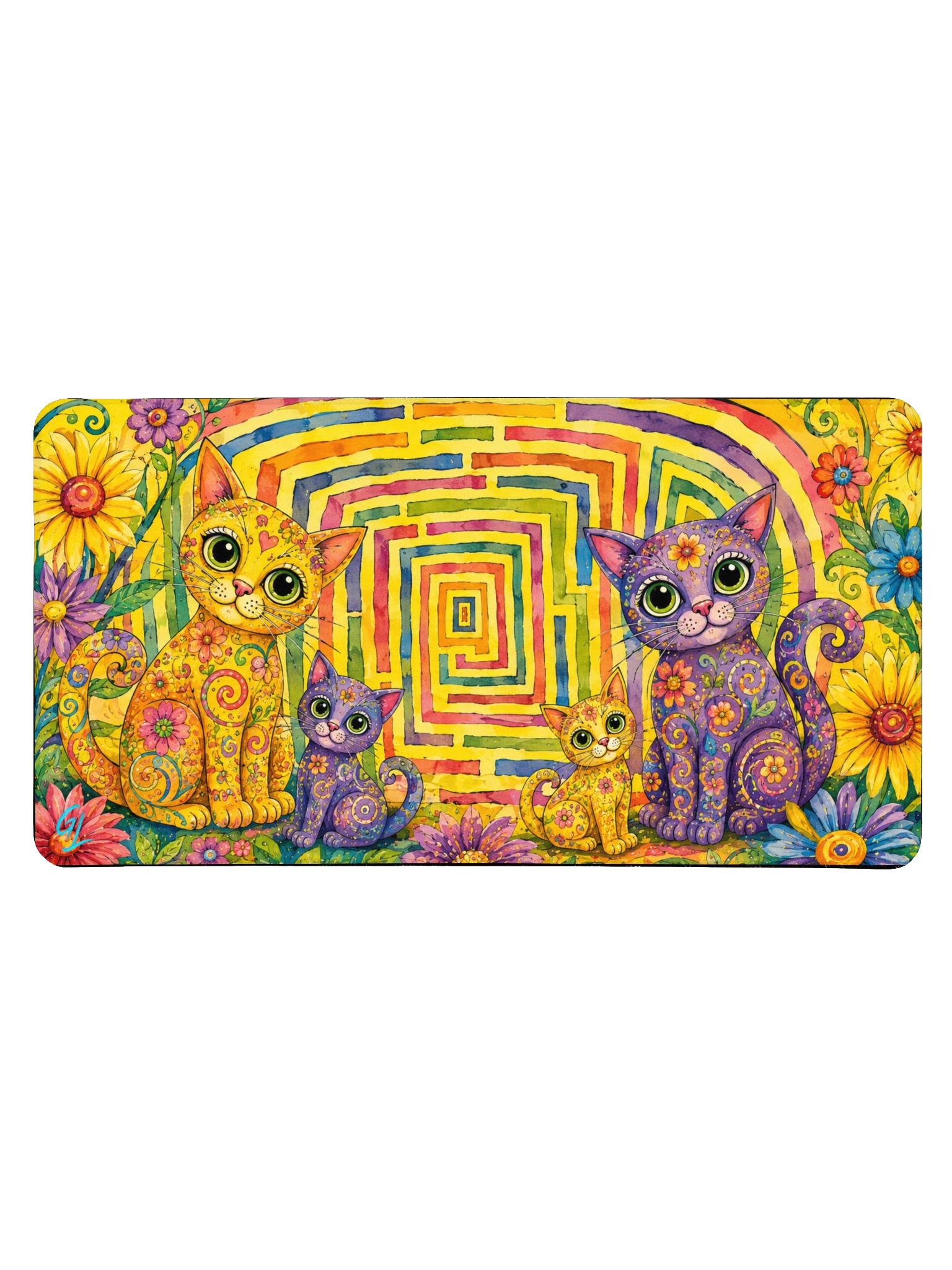 Chats dans le labyrinthe solaire