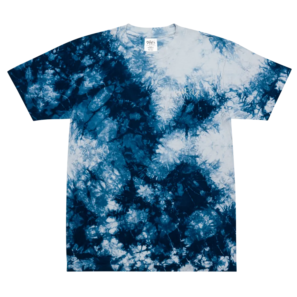 ブリーフィングMS TIE DYE SHIRT RELAXED FIT FREAK (Oceanic View) - Oversized Tie-Dye T-Shirt | FREAK