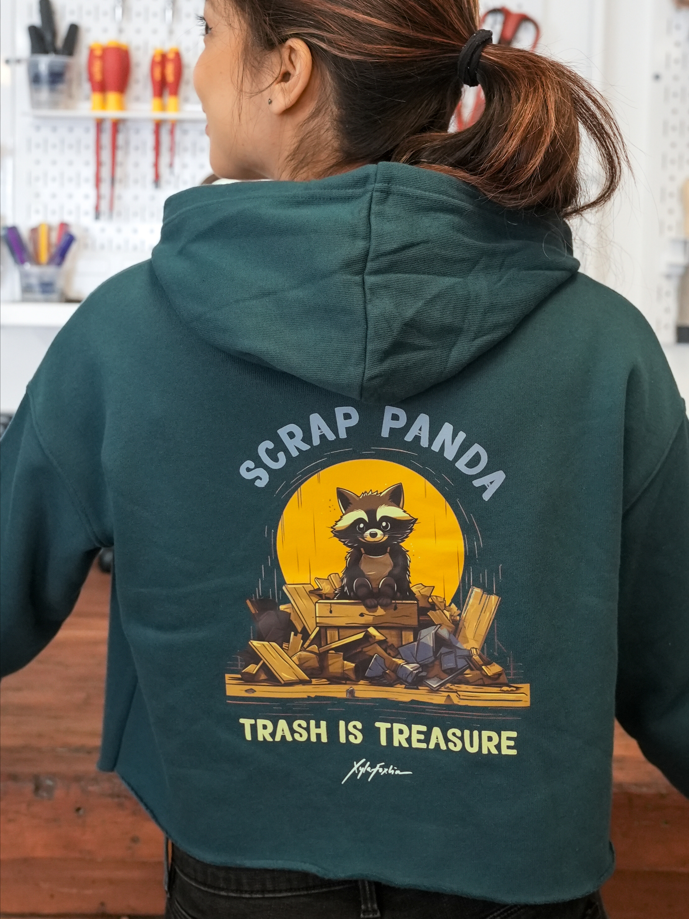 スウェット・トレーナー HUECLOSET Crop Sweat Shirt 25KERO82 スウェット・トレーナー HUECLOSET Crop Sweat Shirt 25KERO82