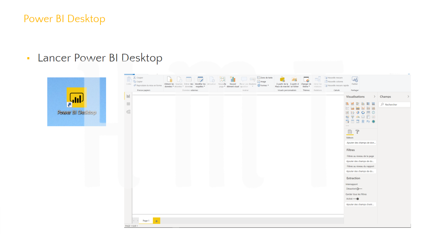 La formation microsoft power bi analyse manipulation et