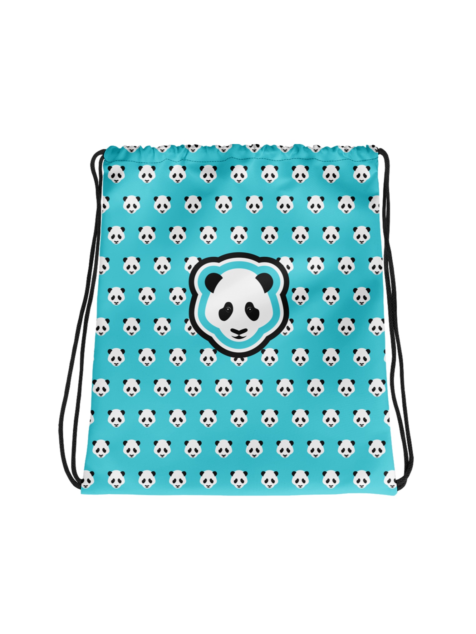 Blue Drawstring Panda Backpack | National Zoo Panda