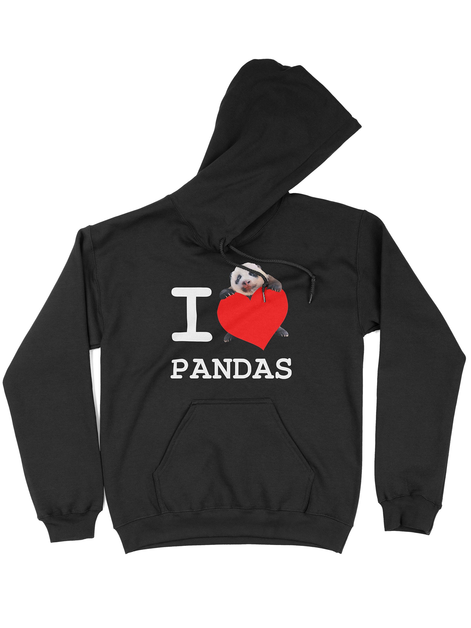 I Heart Pandas Hoodie