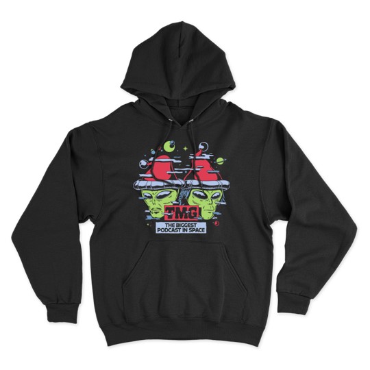 Biggest Podcast In Space Holiday Hoodie | TMG Studios