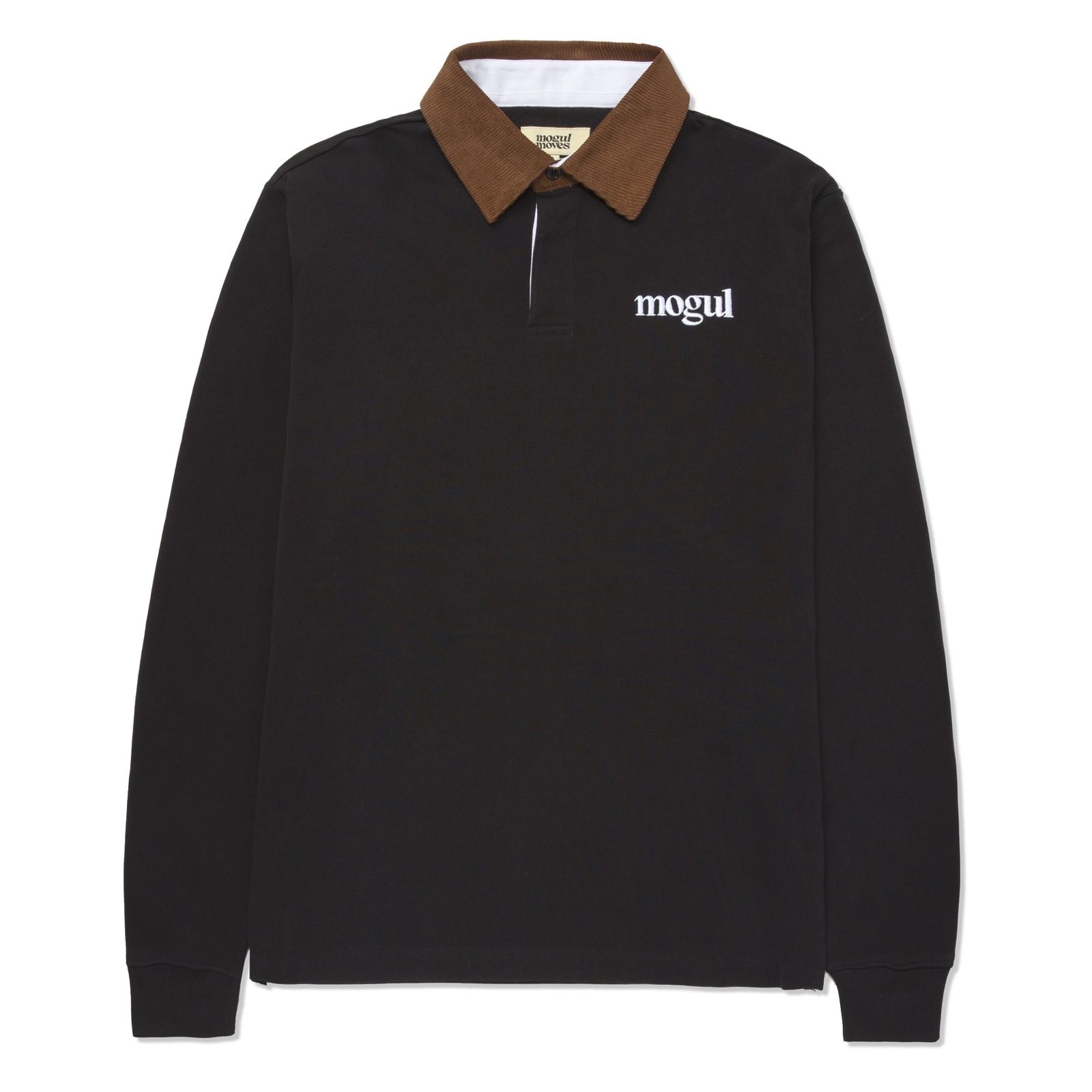 Mogul Chess Boxing Rugby Polo Black - S