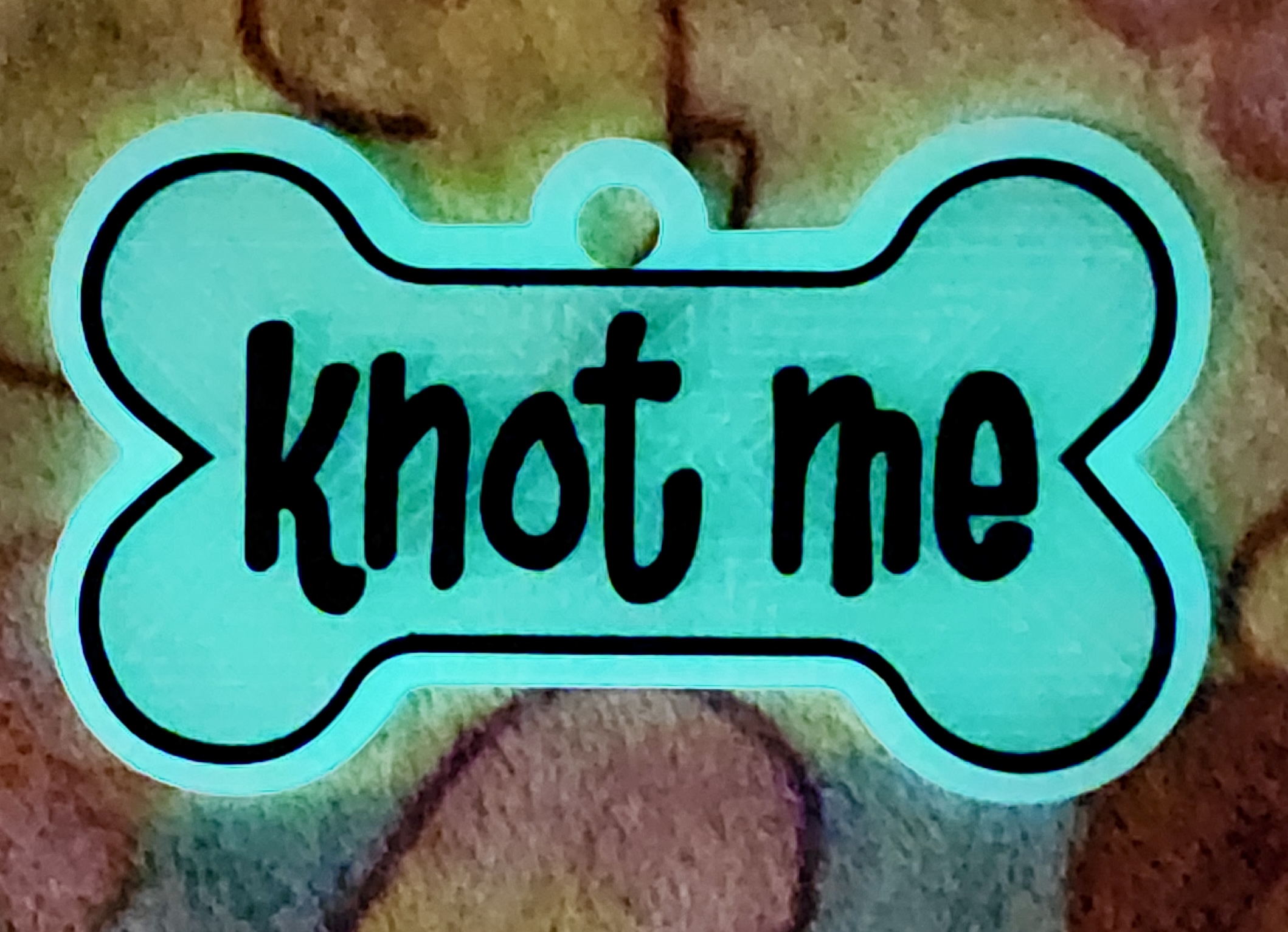 "Knot Me" Bone PupPrints3D