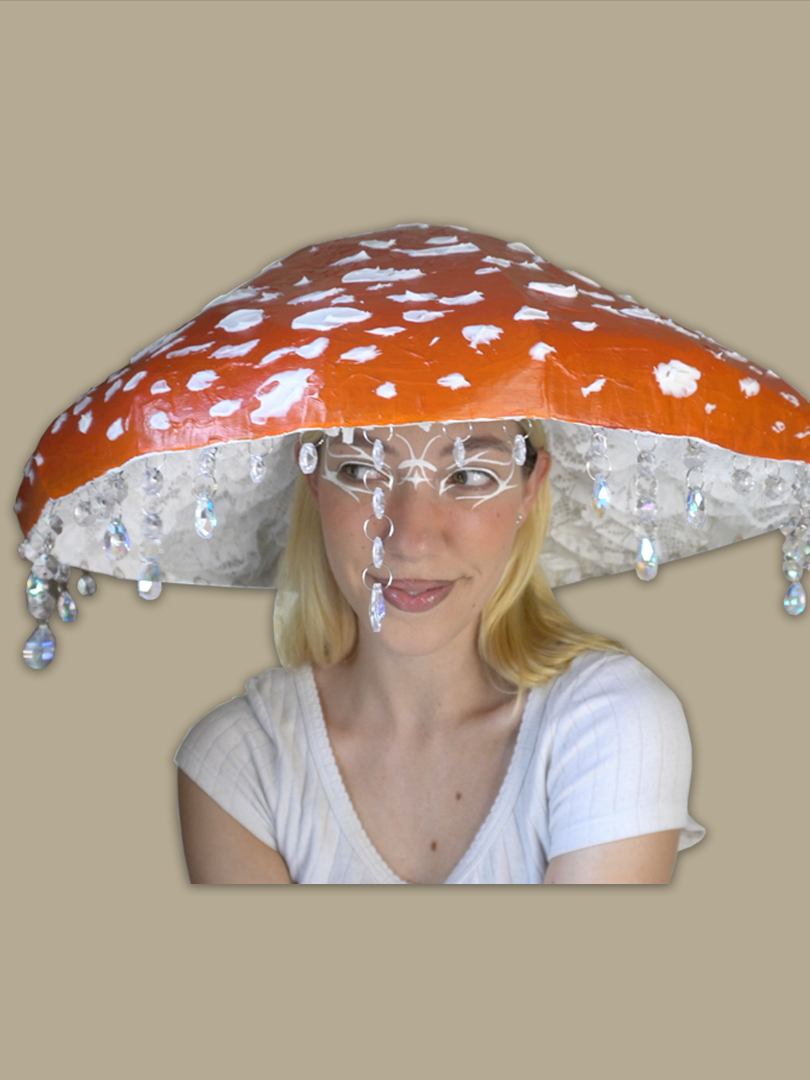 Mushroom Hat Template Natasha Rose