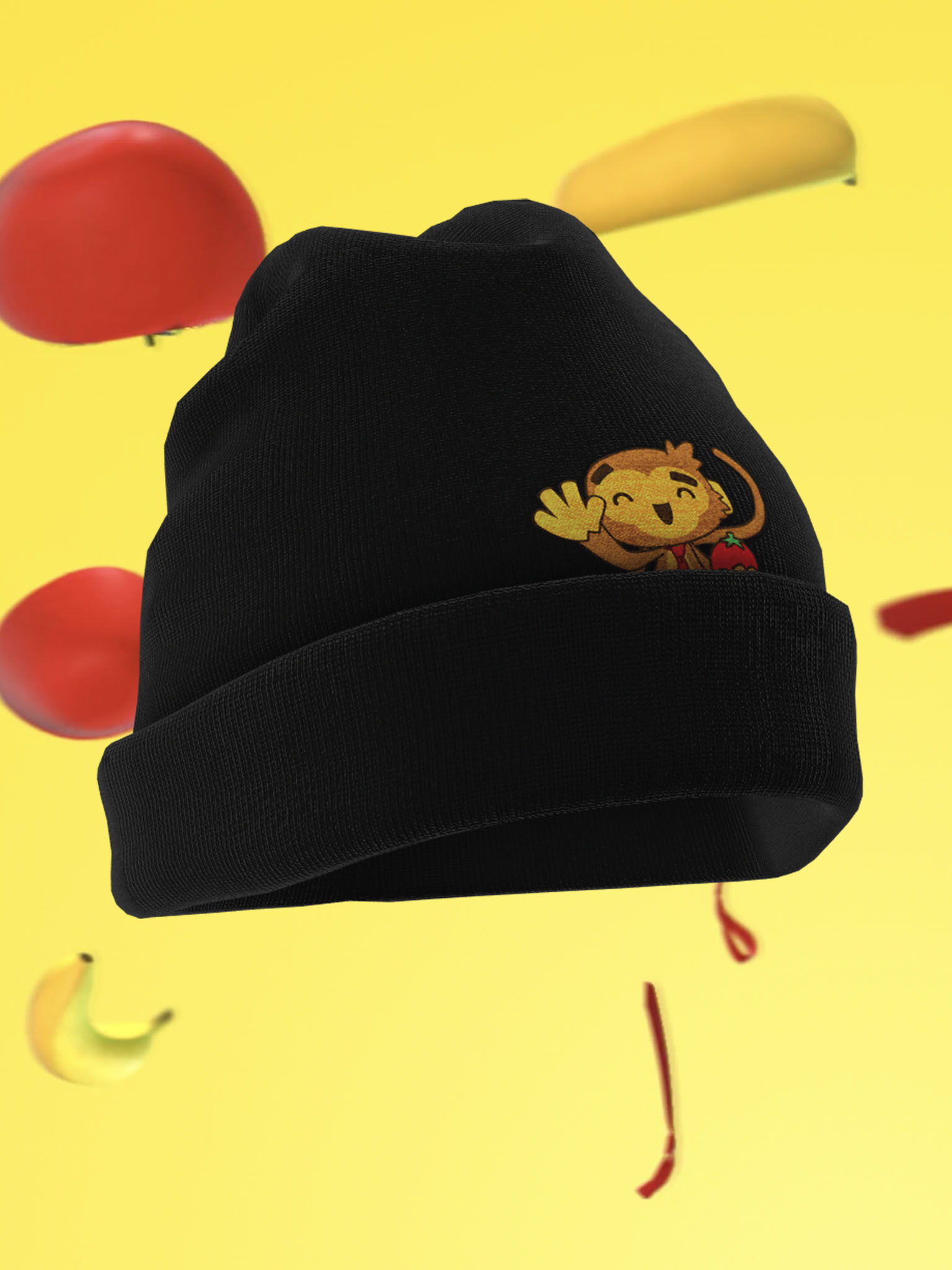 Hidden Monkey Beanie