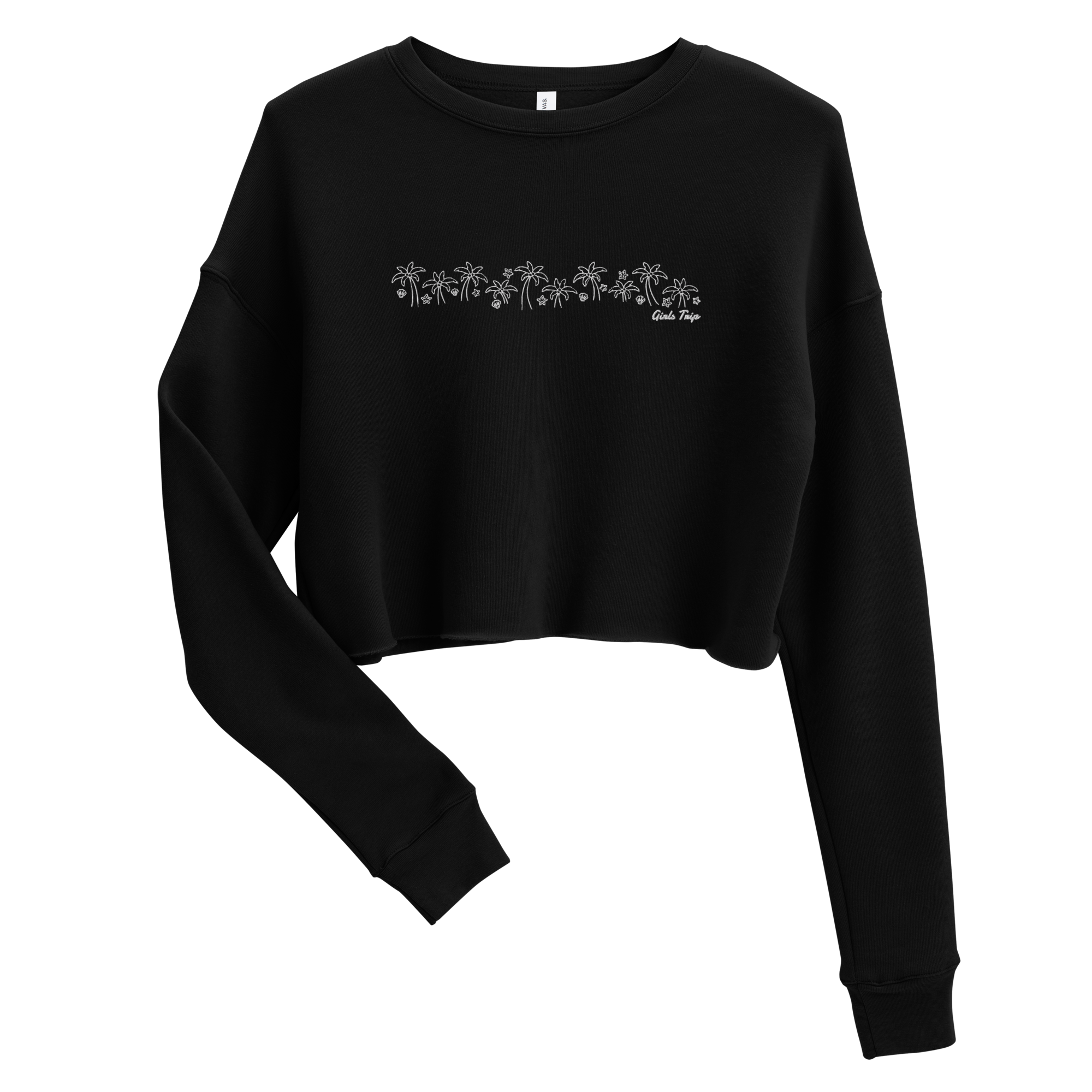 Girls Trip EMB Crop Sweater