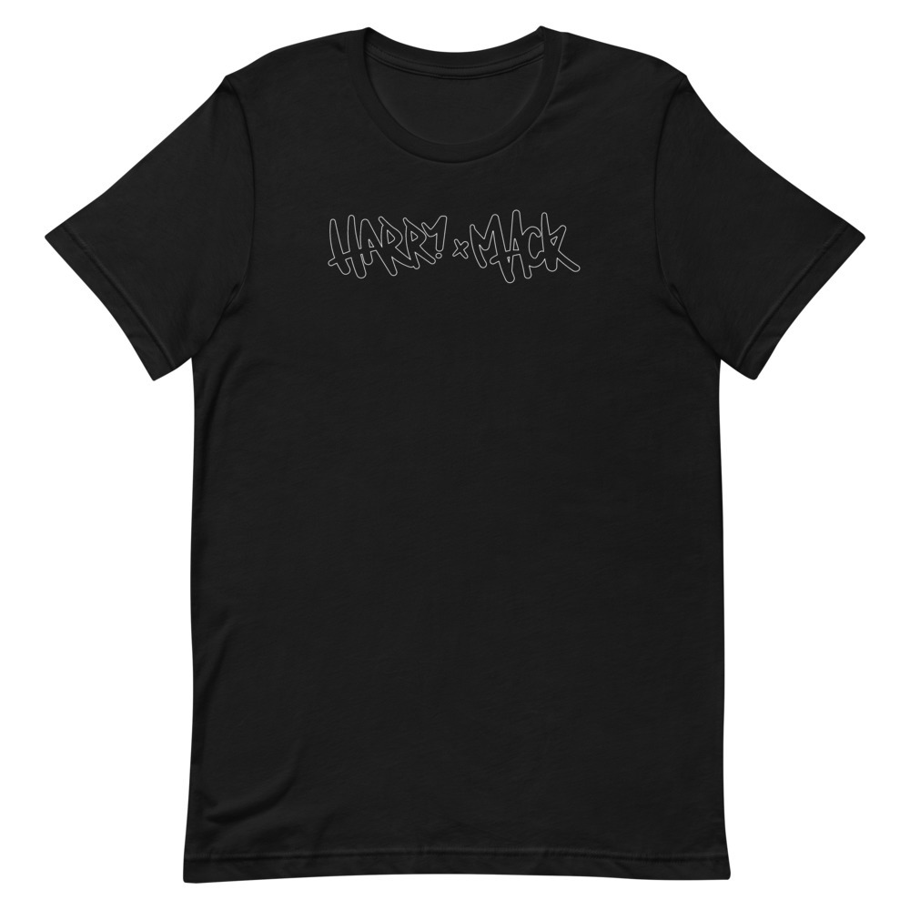 Harry Mack Classic Wordmark - Black Shirt | Harry Mack