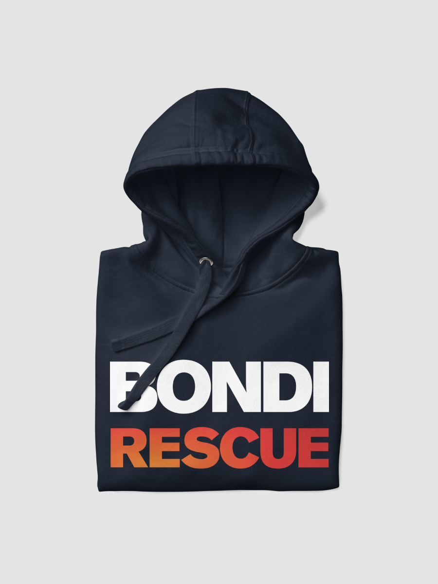 Bondi rescue merch hoodie sale