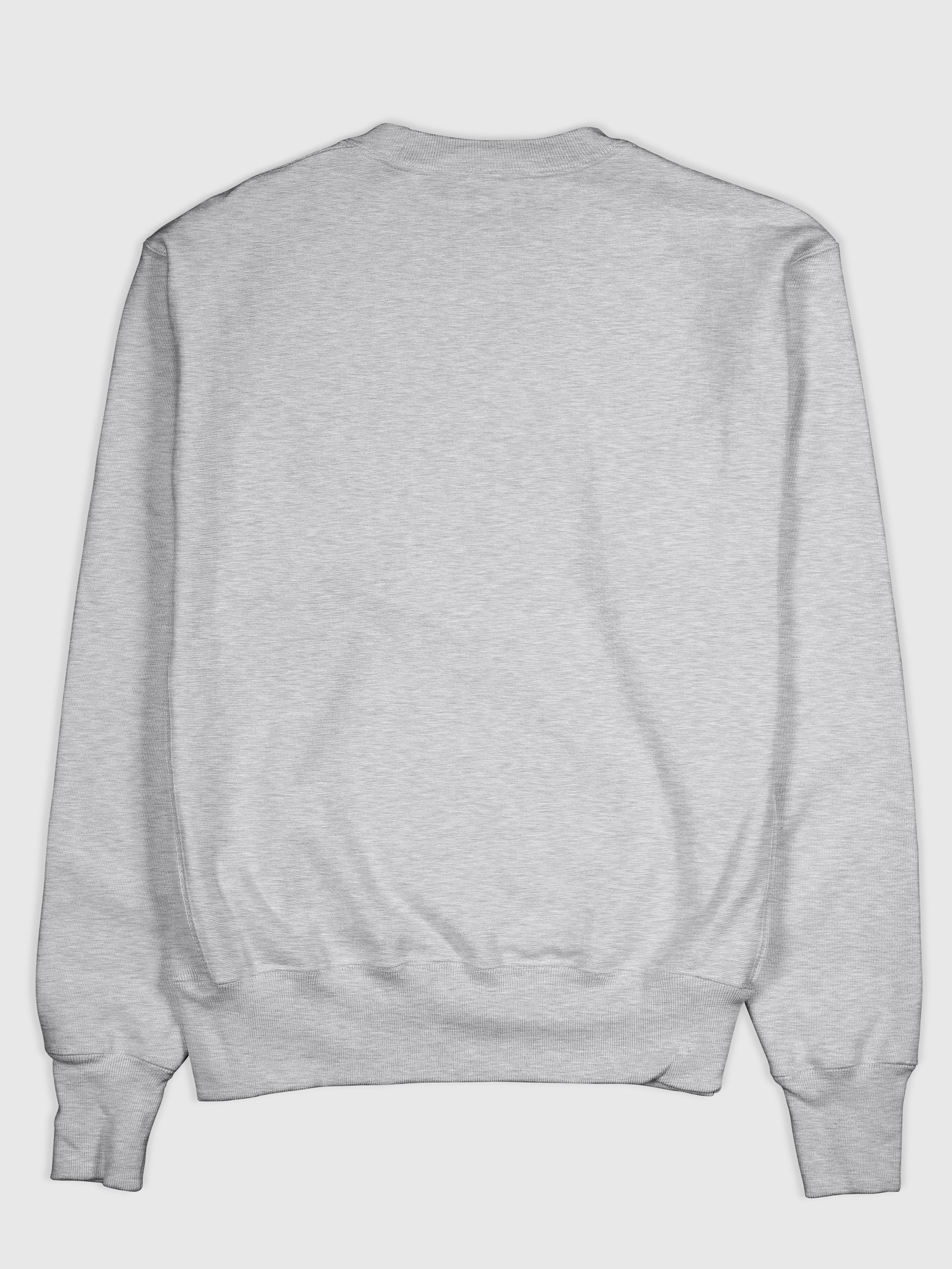 EMBROIDERED GRAY WORDMARK SWEATSHIRT DopeSoul