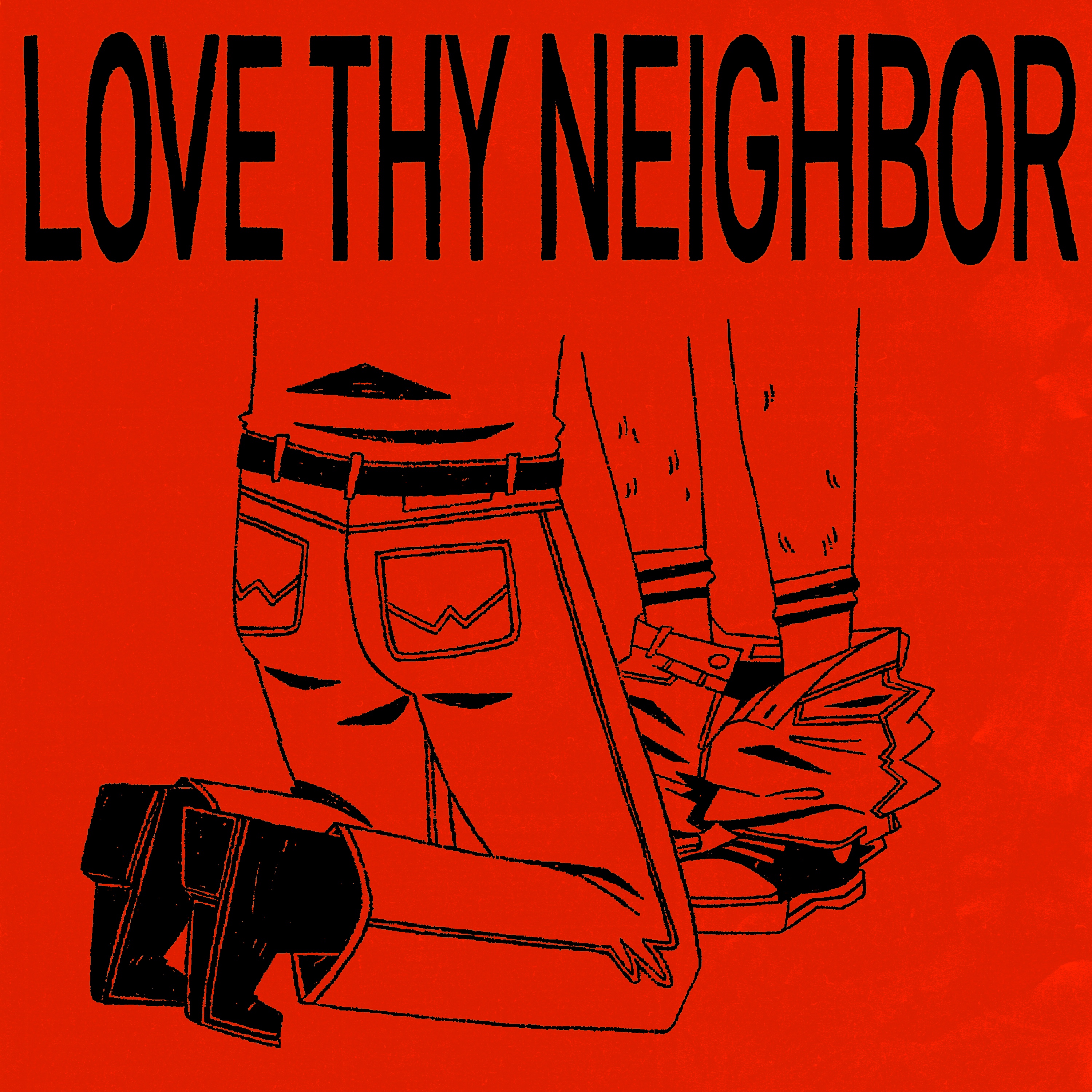 Love Thy Neighbor T-Shirt | artbylid