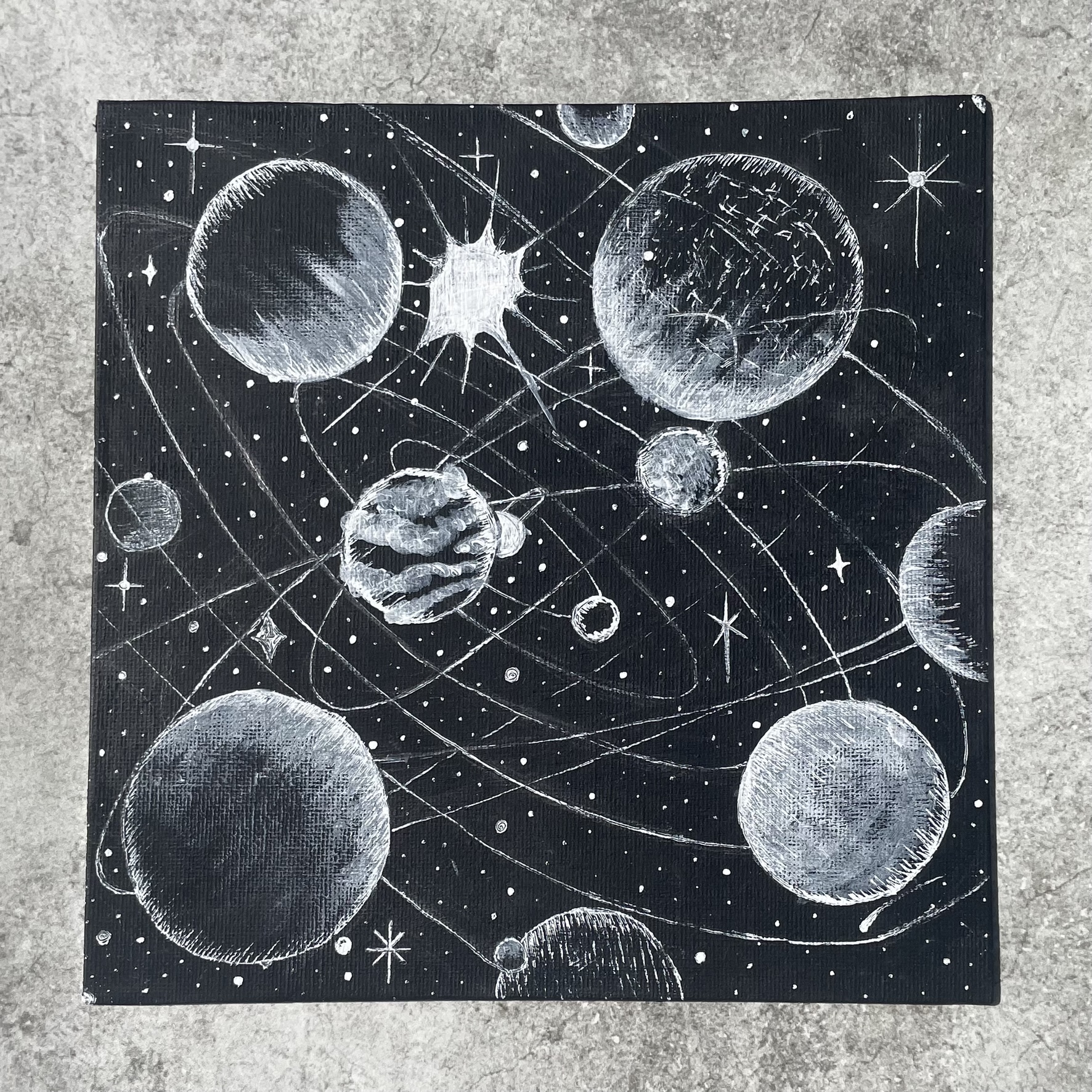 Solar System Starscape | August Ritual
