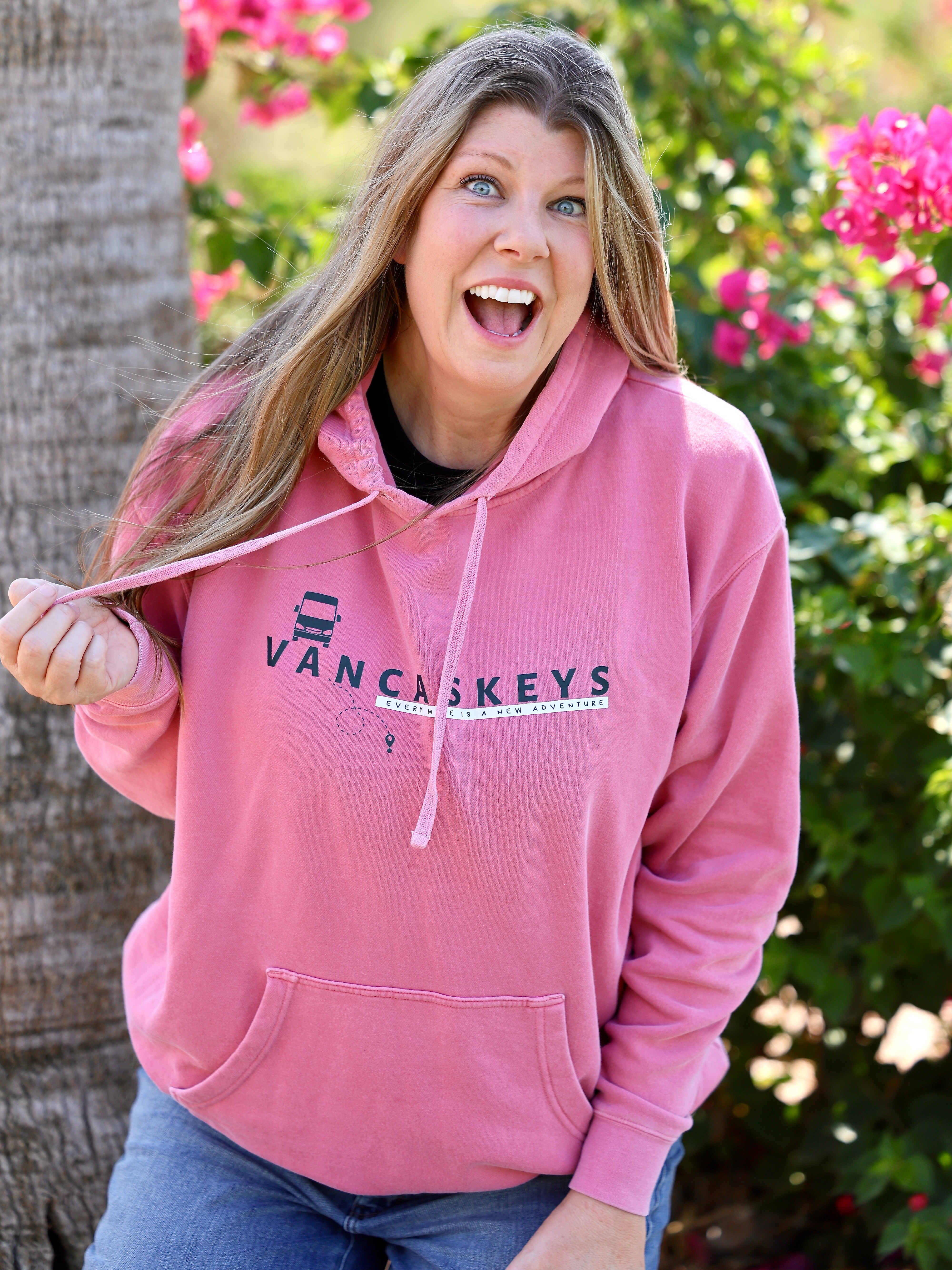Pigment Dyed Hoodie (Front & Back Design)