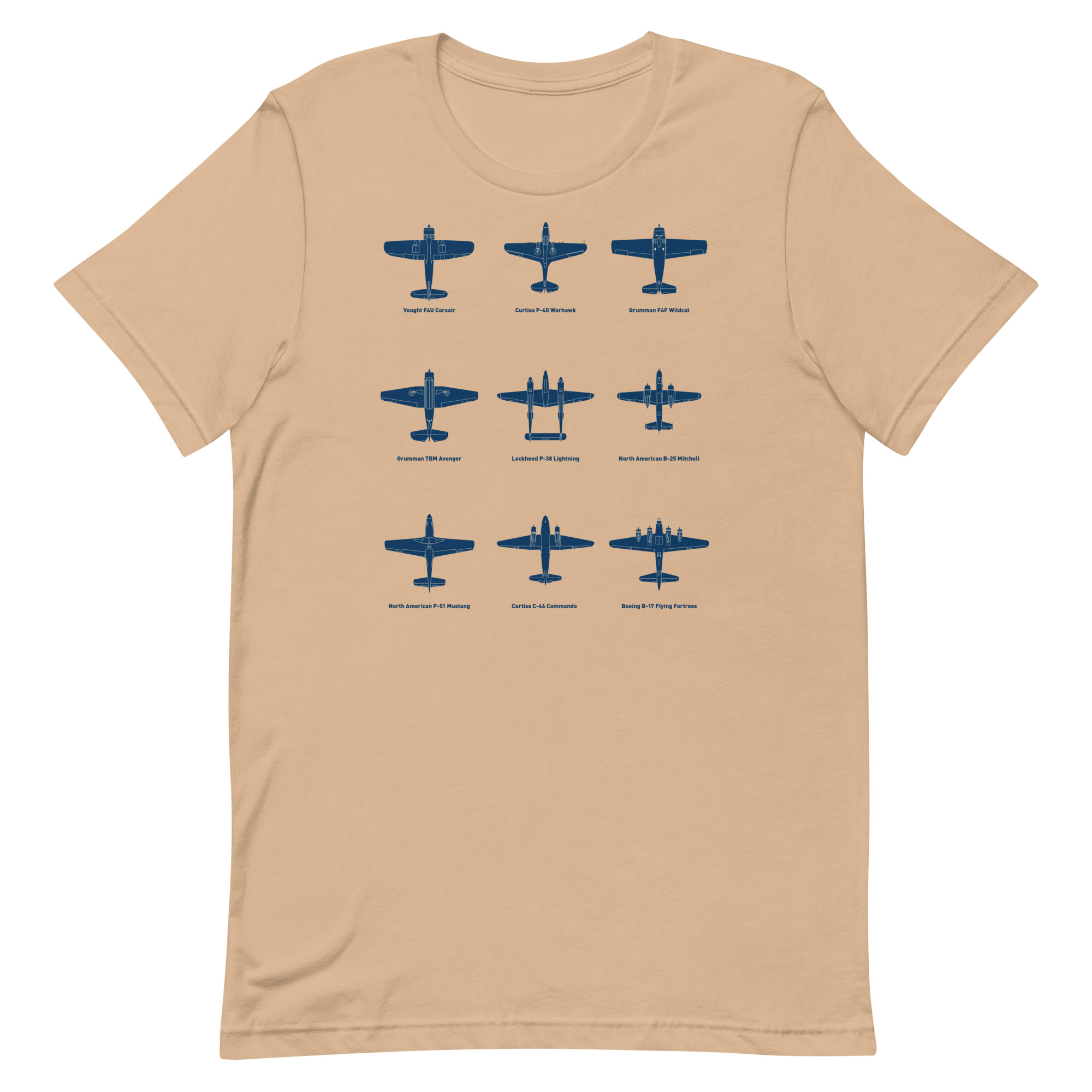 wwii-aircraft-tee-unisex-icons-of-aviation-collection