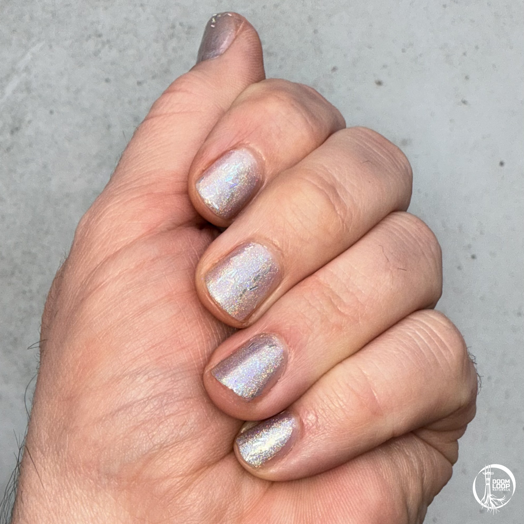 REFUSE AND RESIST - Holographic and Glitter Nail Polish