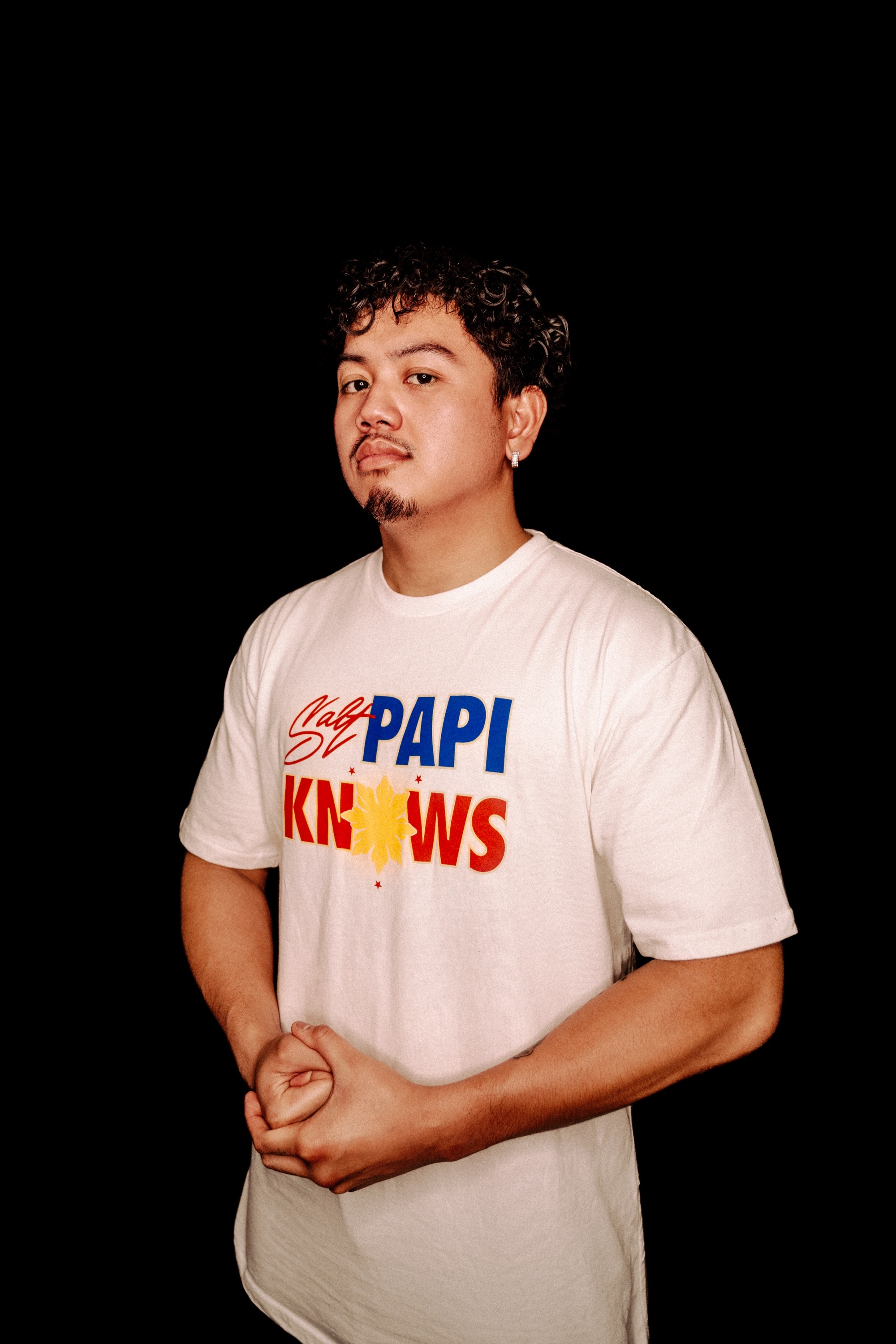 SALT KNOWS TEE NATURAL Salt Papi