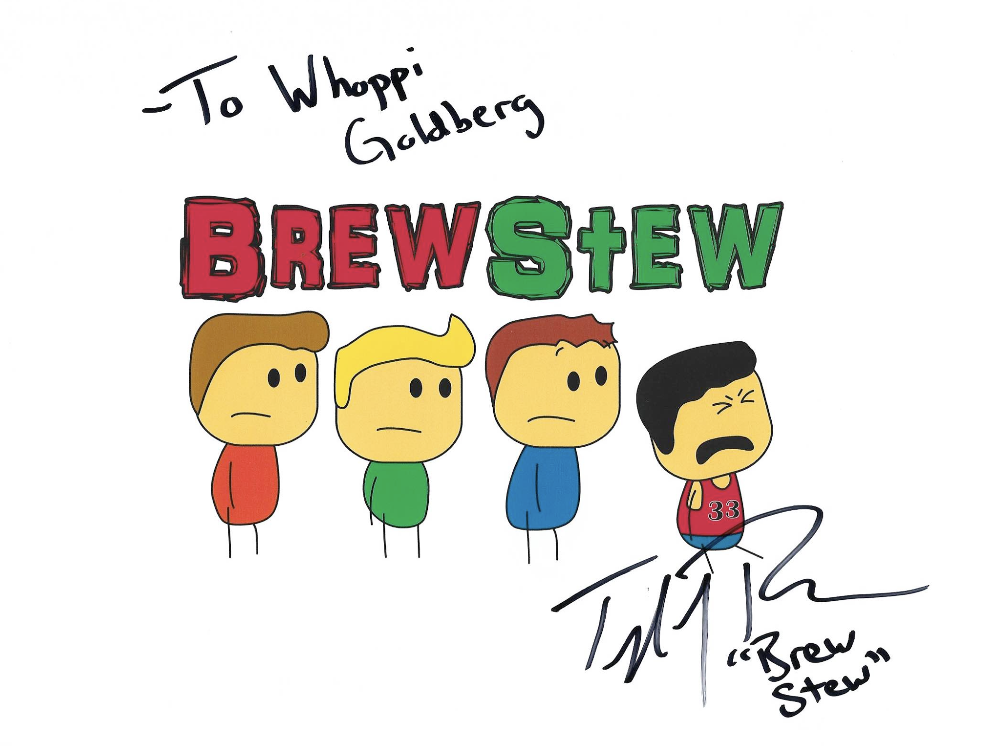 Brewstew Autograph | BrewStewFilms