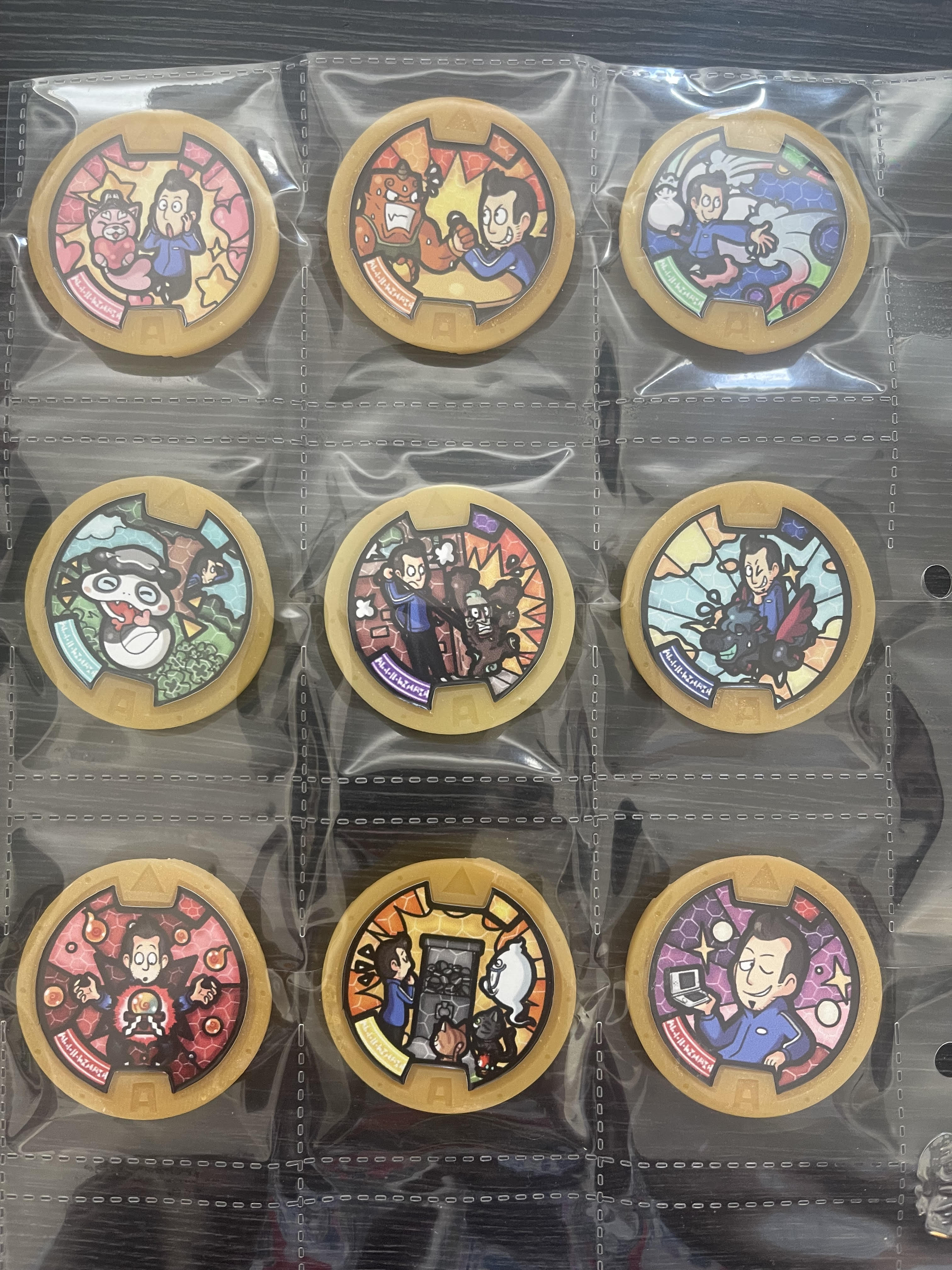 Yo-Kai Watch Set Medal Yokai Watch Rare Collector