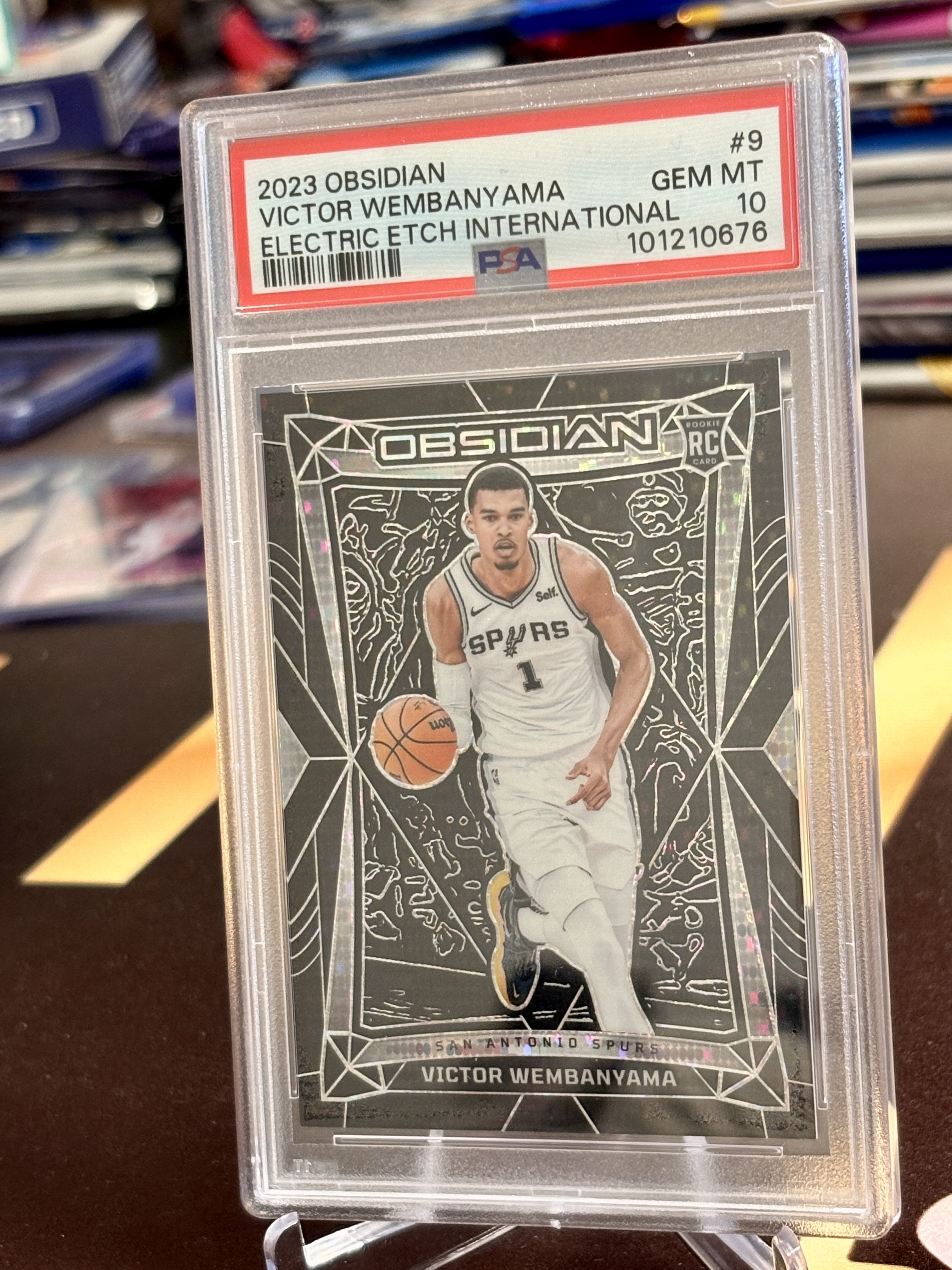 2023-24 Panini Obsidian Victor Wembanyama Rookie