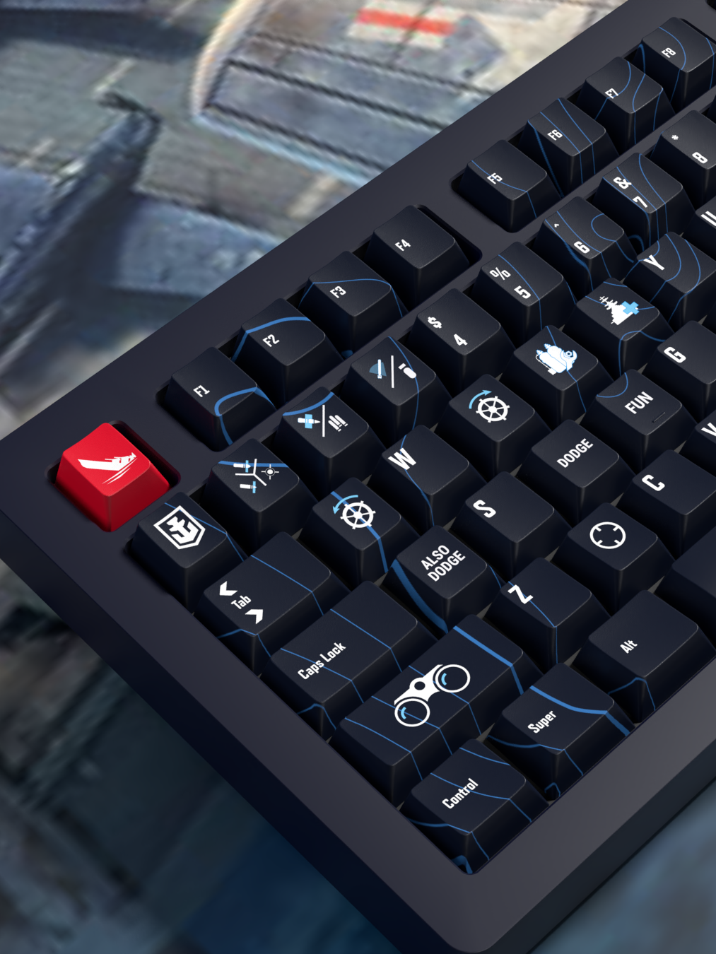 Warships Keycap Set | IFK x World of Warships