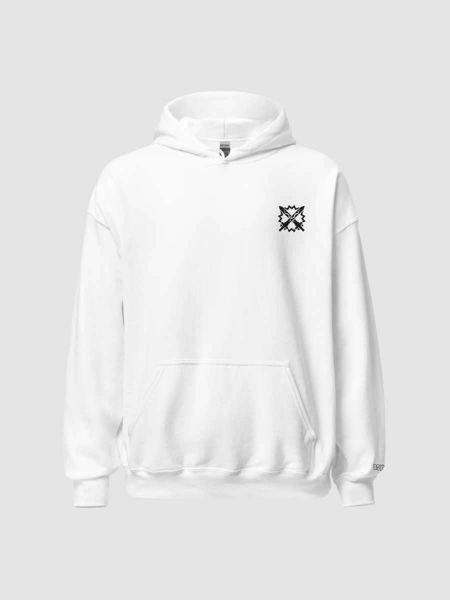 ミュージシャン UVERworld BECOMETREE Hoodie White Fabric of the Universe® | Kitsune White Hoodie with Red 08R