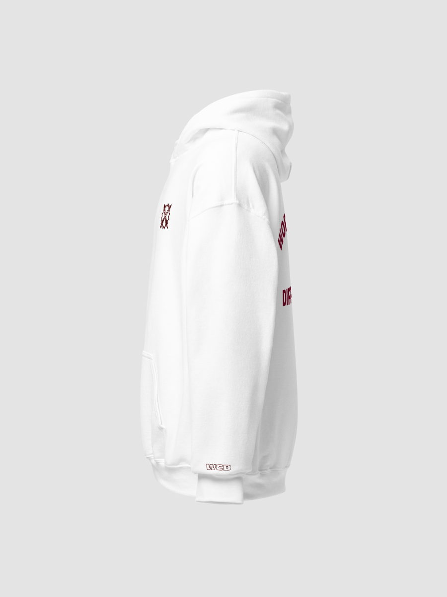WolfeyVGC World Champ White Hoodie - Maroon | WolfeyVGC