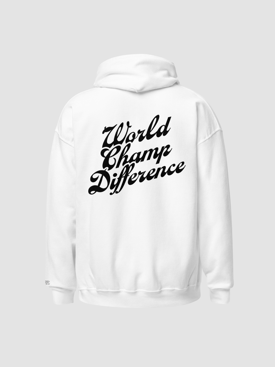 WolfeyVGC World Champ Cursive White Hoodie | WolfeyVGC
