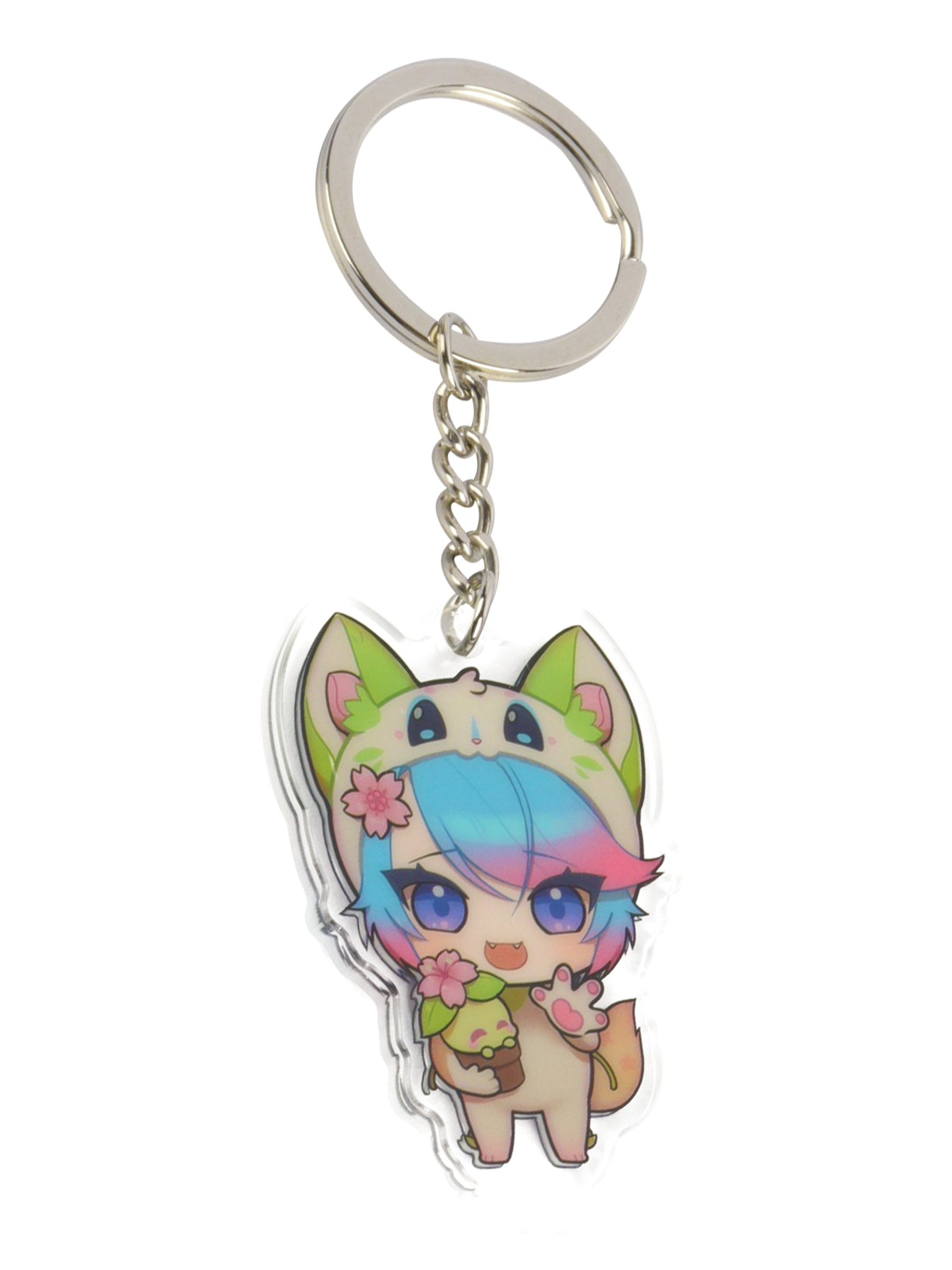 Silvervale Keychain - VShojo