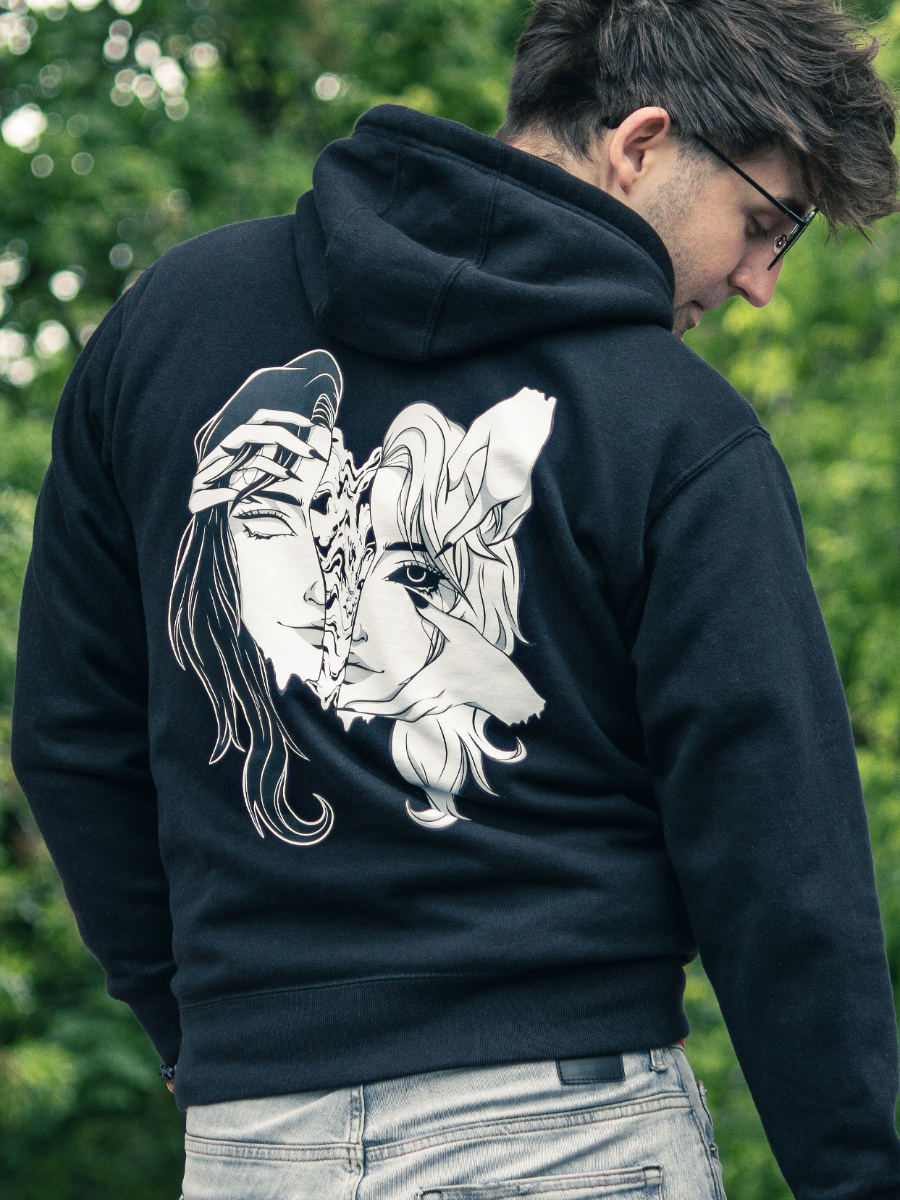 Shattered Hoodie | Obakura clothing | Comfy clothes