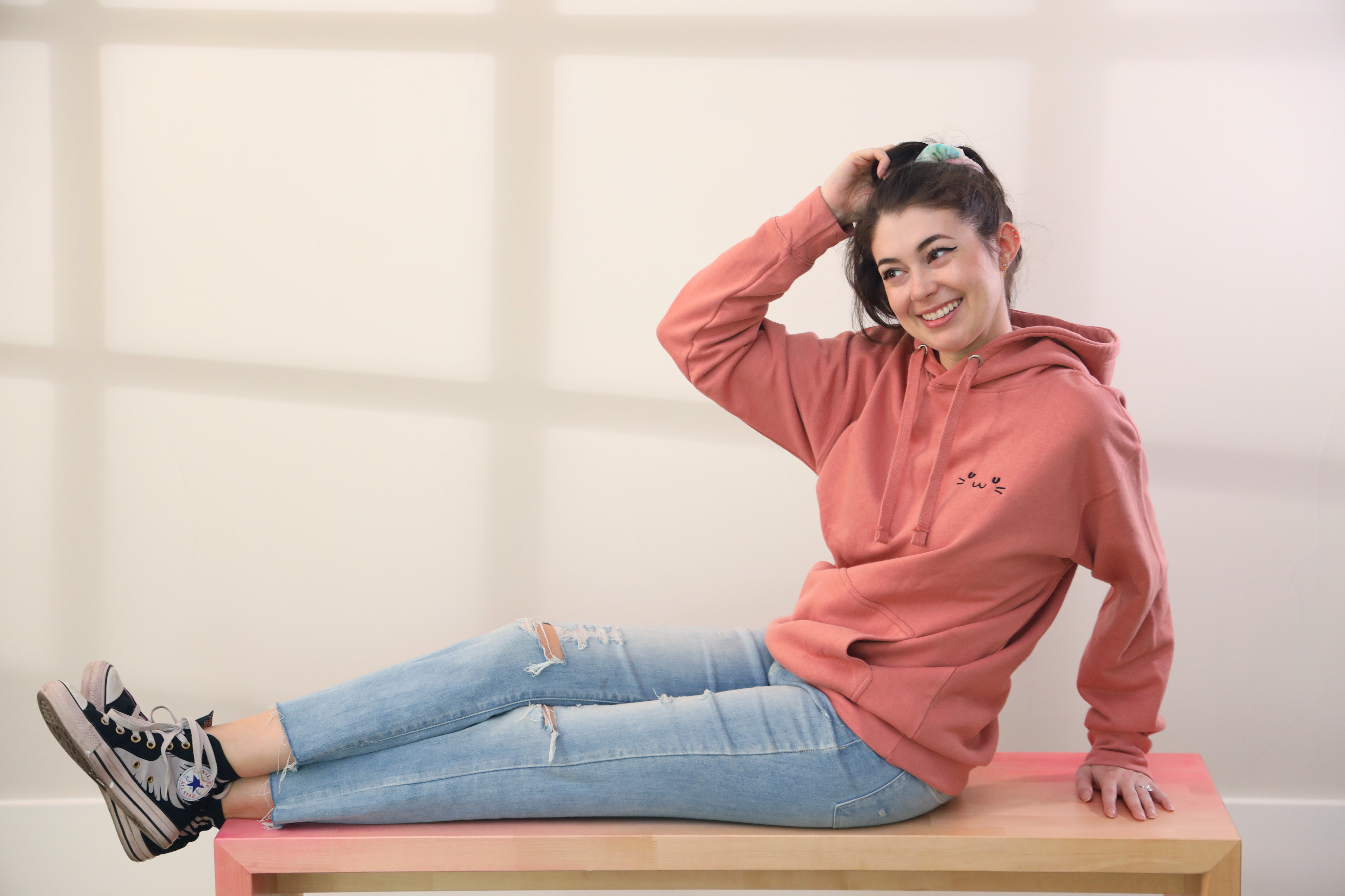 Supurrvisor Face Embroidered Hoodie (light colors) | Shop