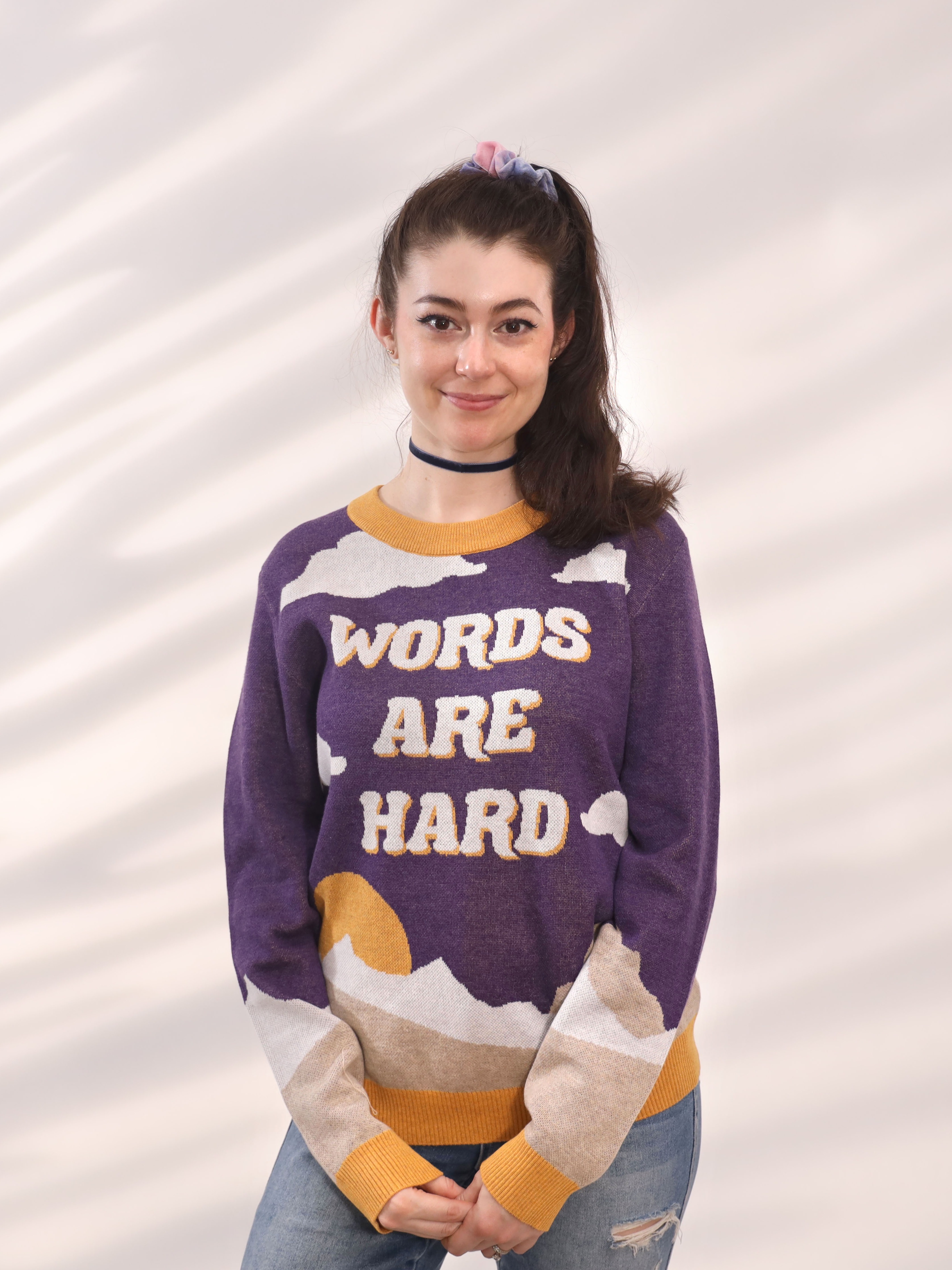 Words Are Hard Landscape Sweater | Shop Evan & Katelyn
