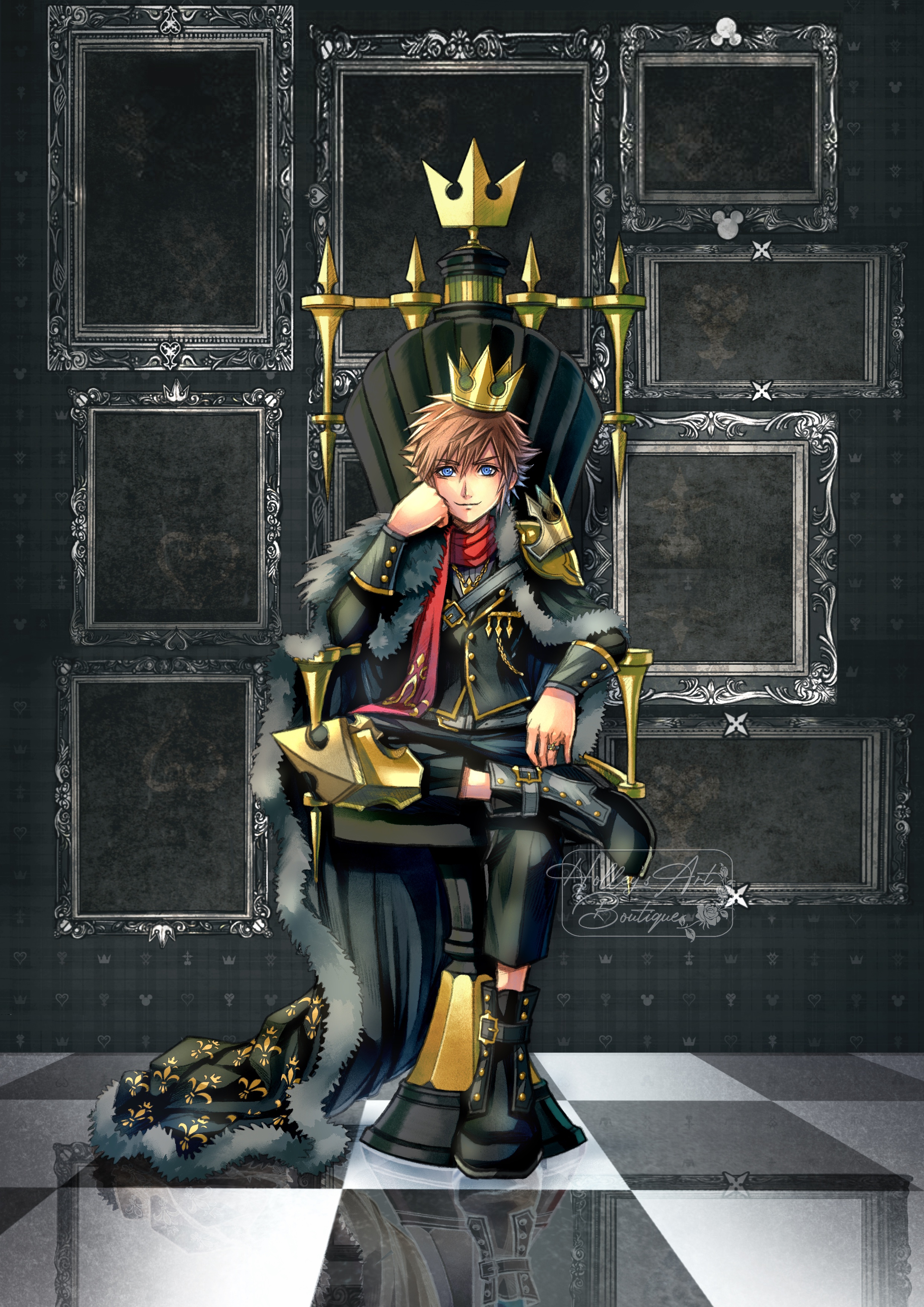 Poster King Sora | holleysart