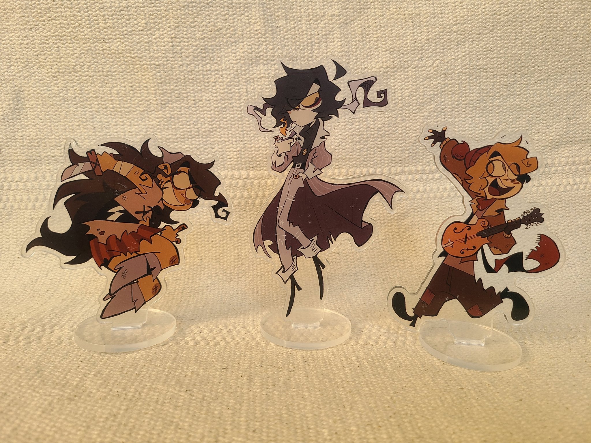 晶様、サリー Ramshackle Trio Acrylic Standee Set | Zeddyzi