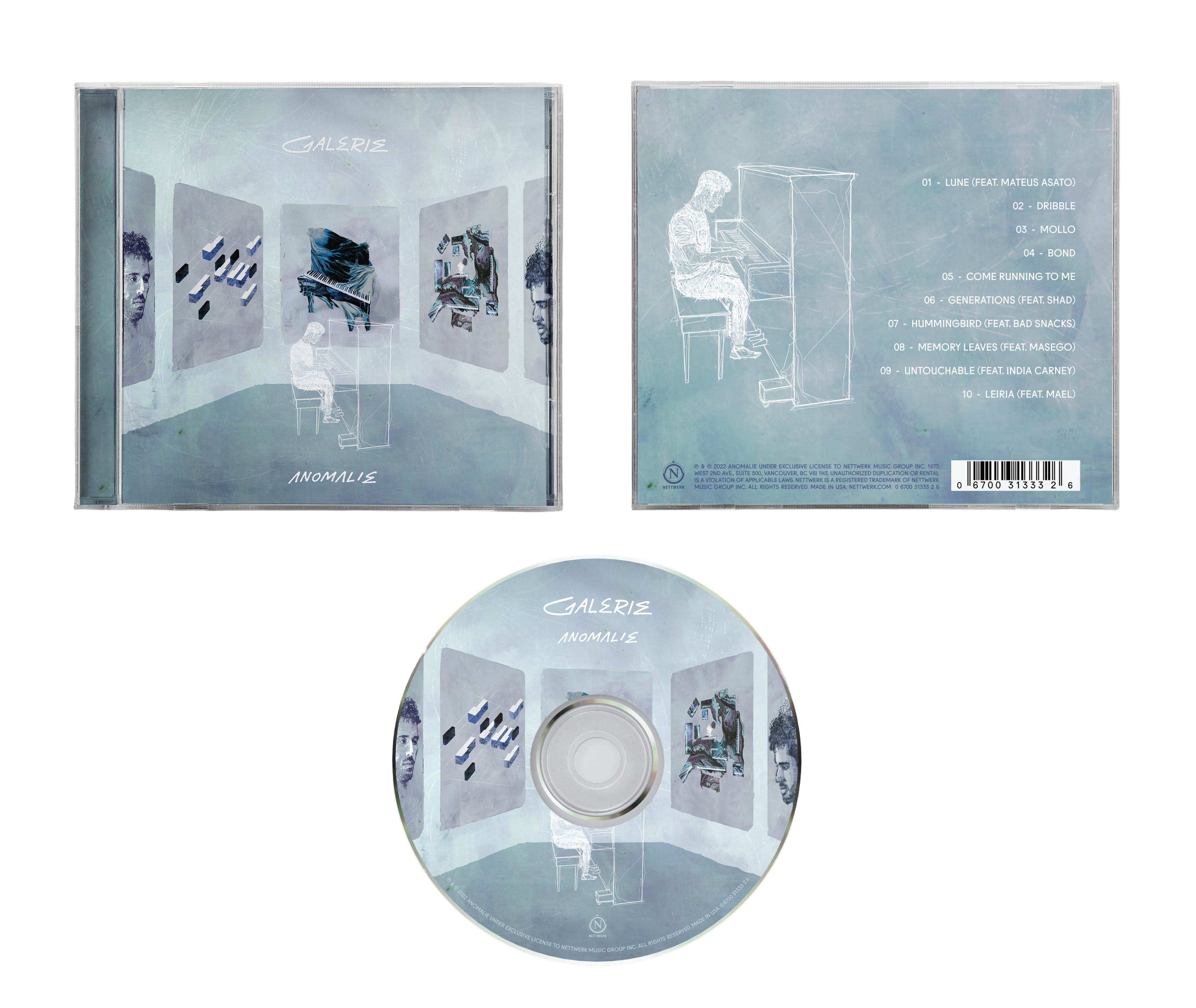 Galerie CD | Anomalie