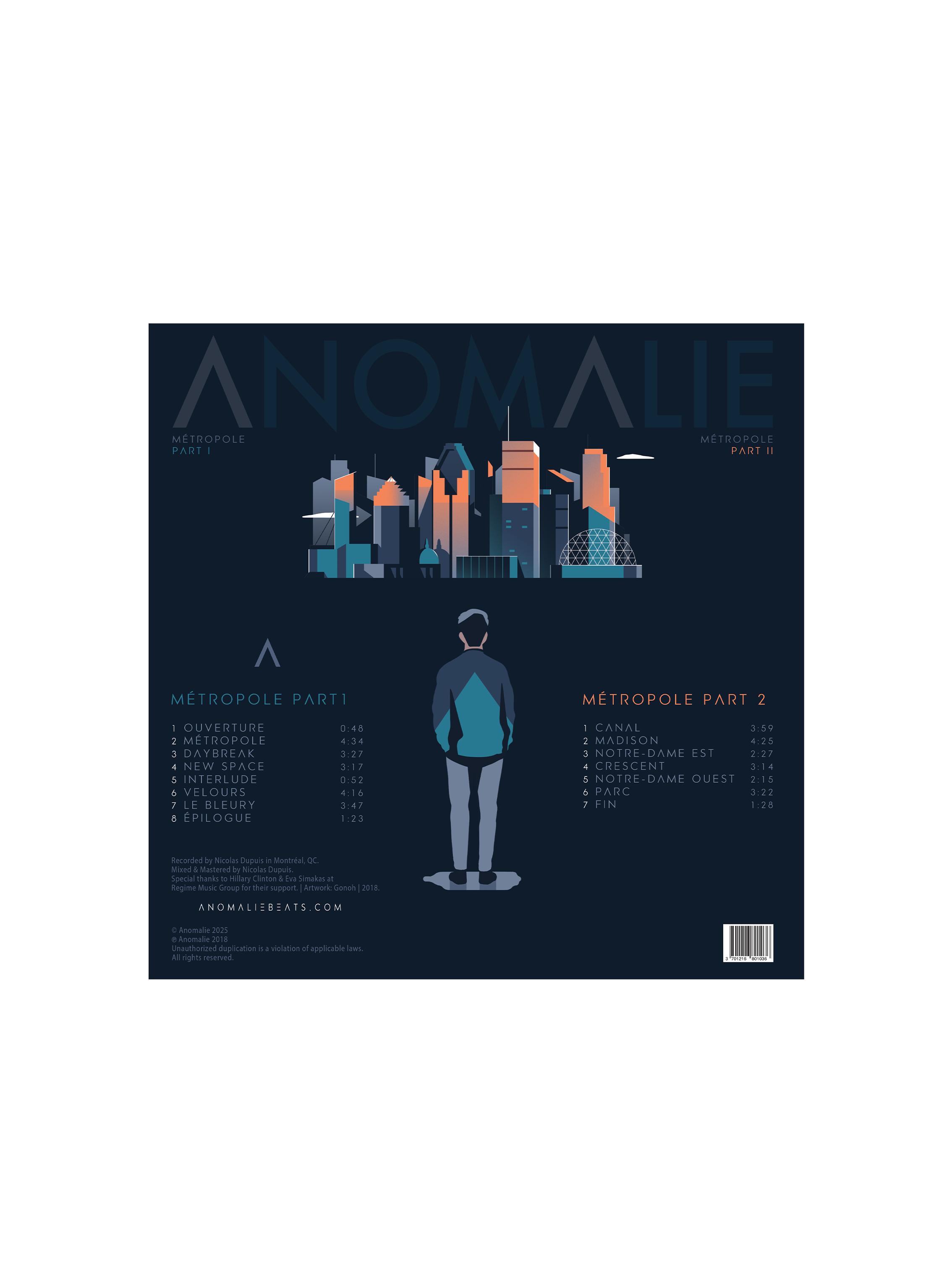 洋楽 Anomalie / Galerie LP Anomalie – Galerie – Vinyl (Blue Translucent, LP, 45 RPM