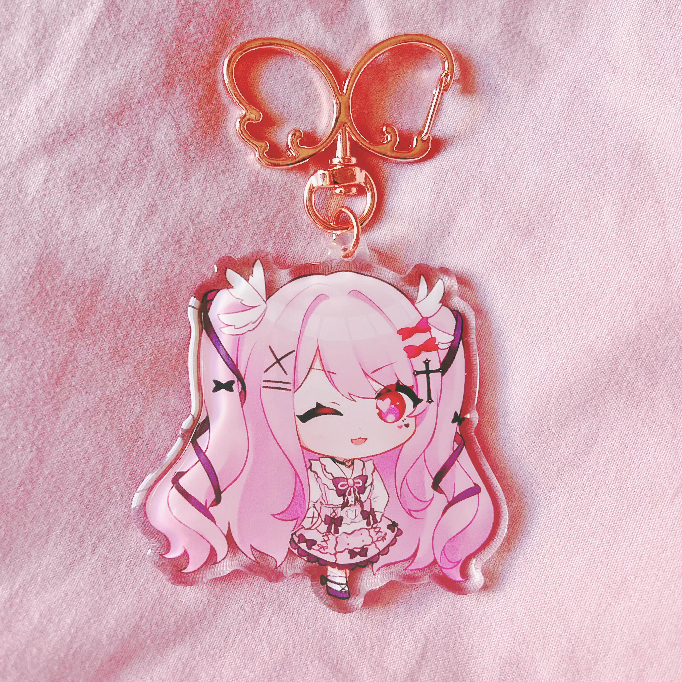 B-GRADE] 2024 Exclusive Tenshi Birthday Keychain | HatsukiTenshi