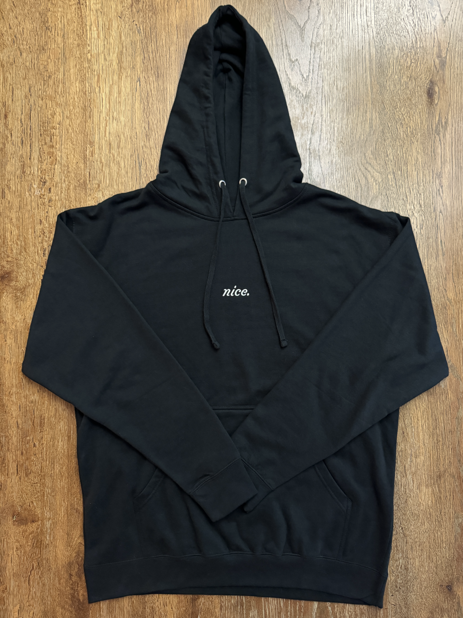 Nice hot sale black hoodies