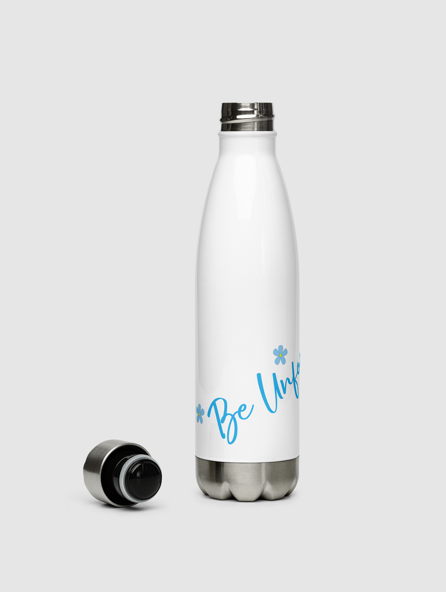 Be the Change Stainless Steel Water Bottle – Pure World™