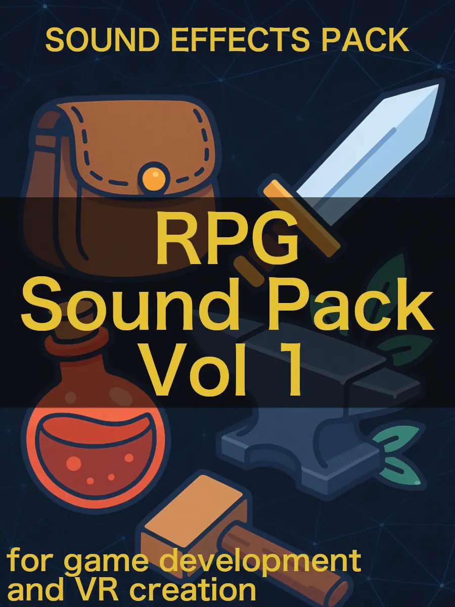 RPG Sound Pack Vol 1 - Video Game Sound Effects Collection