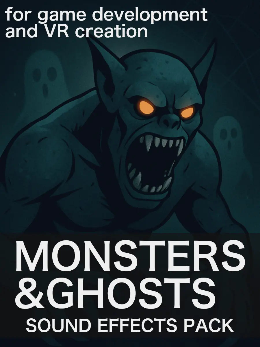 Monsters and Ghosts - Video Game Sound Effects Collection