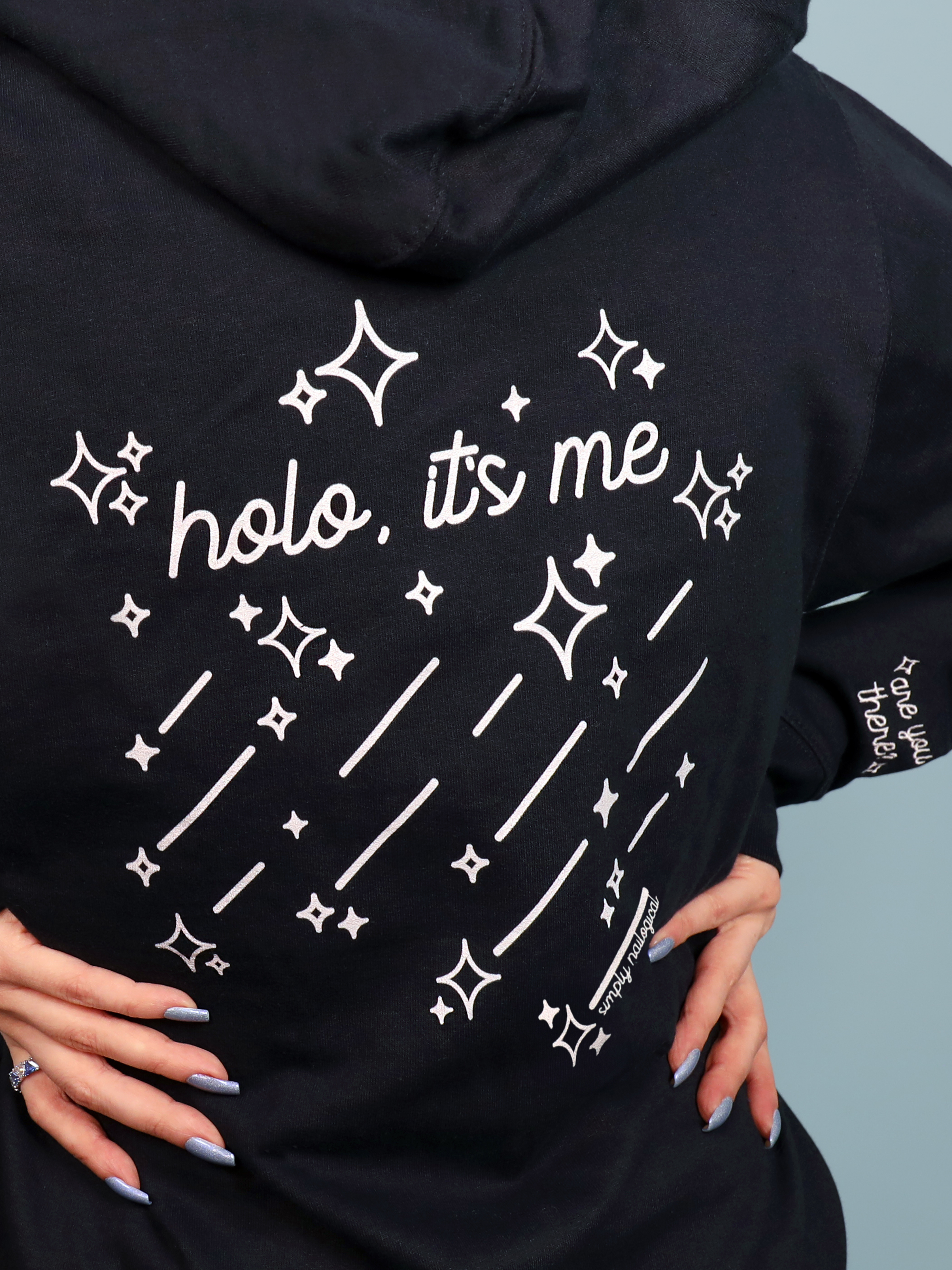 holo it's me Zip-Up Hoodie | Simply Nailogical Shop